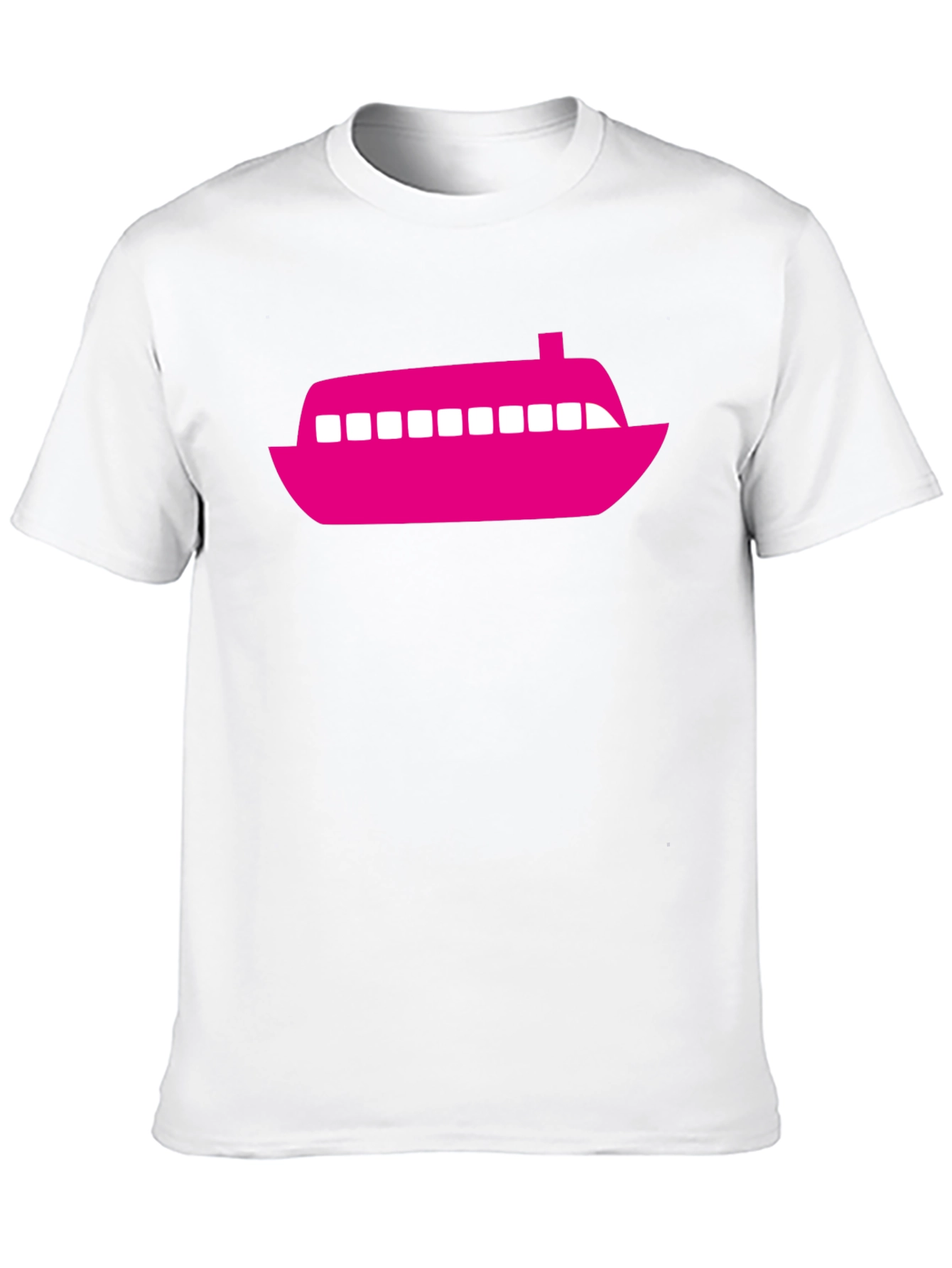 Boat Graphic Black T-Shirt
