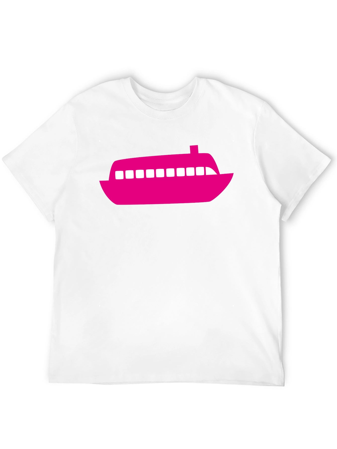 Boat Graphic Black T-Shirt