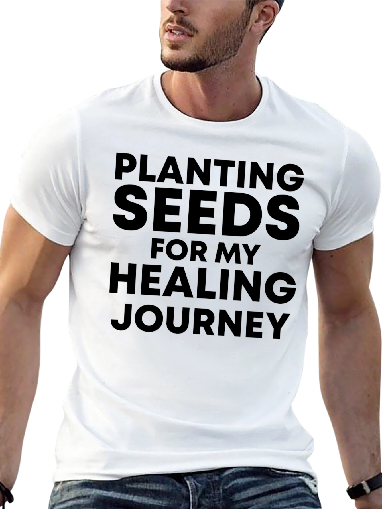 Planting Seeds Healing Journey Graphic Tee