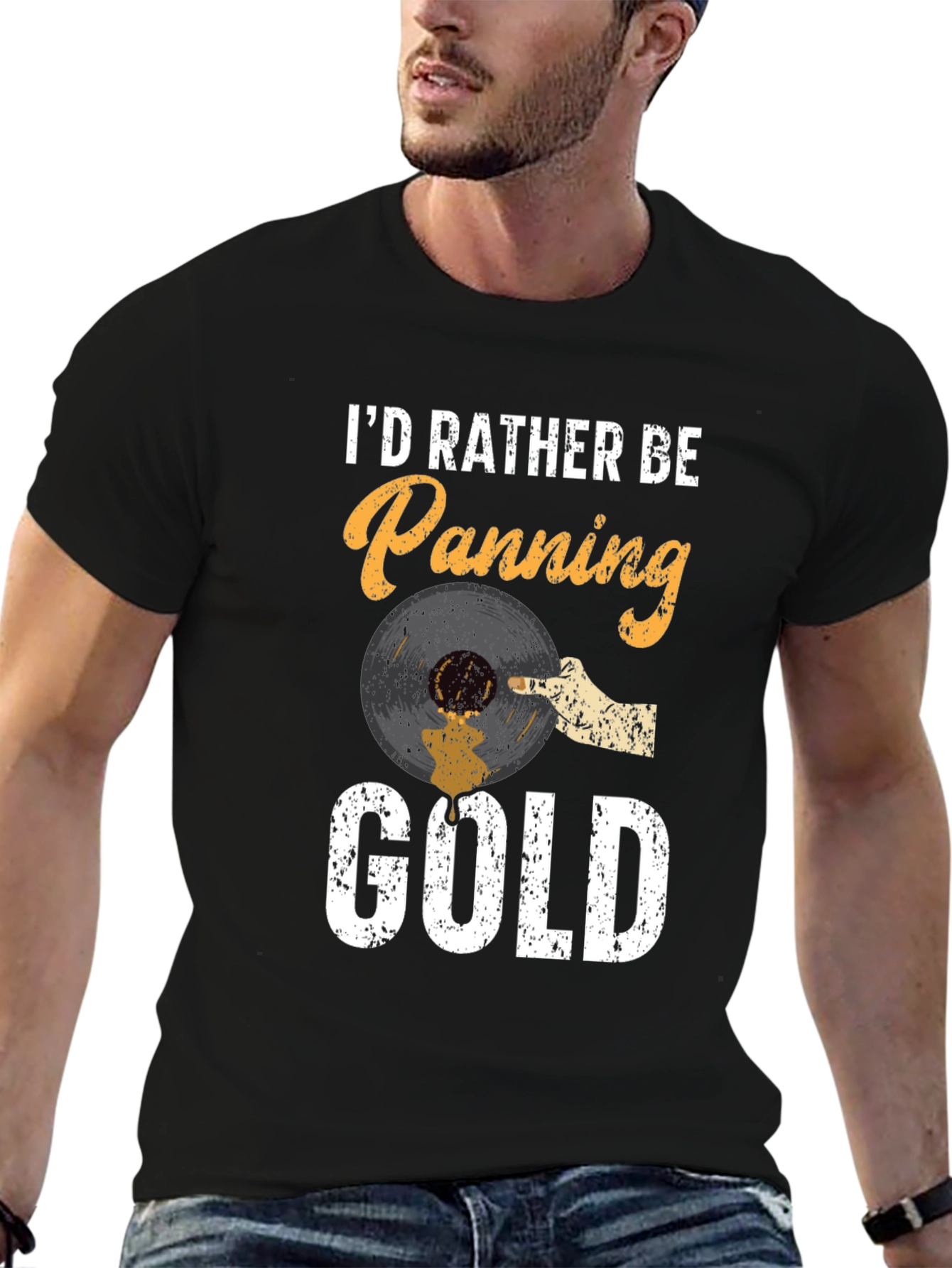Panning Gold Graphic Tee