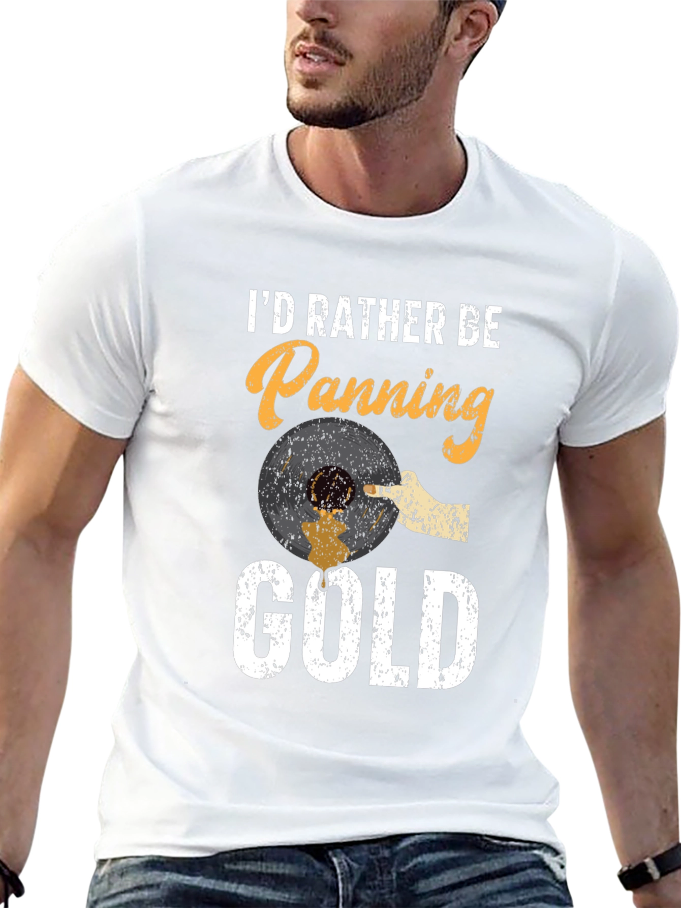 Panning Gold Graphic Tee