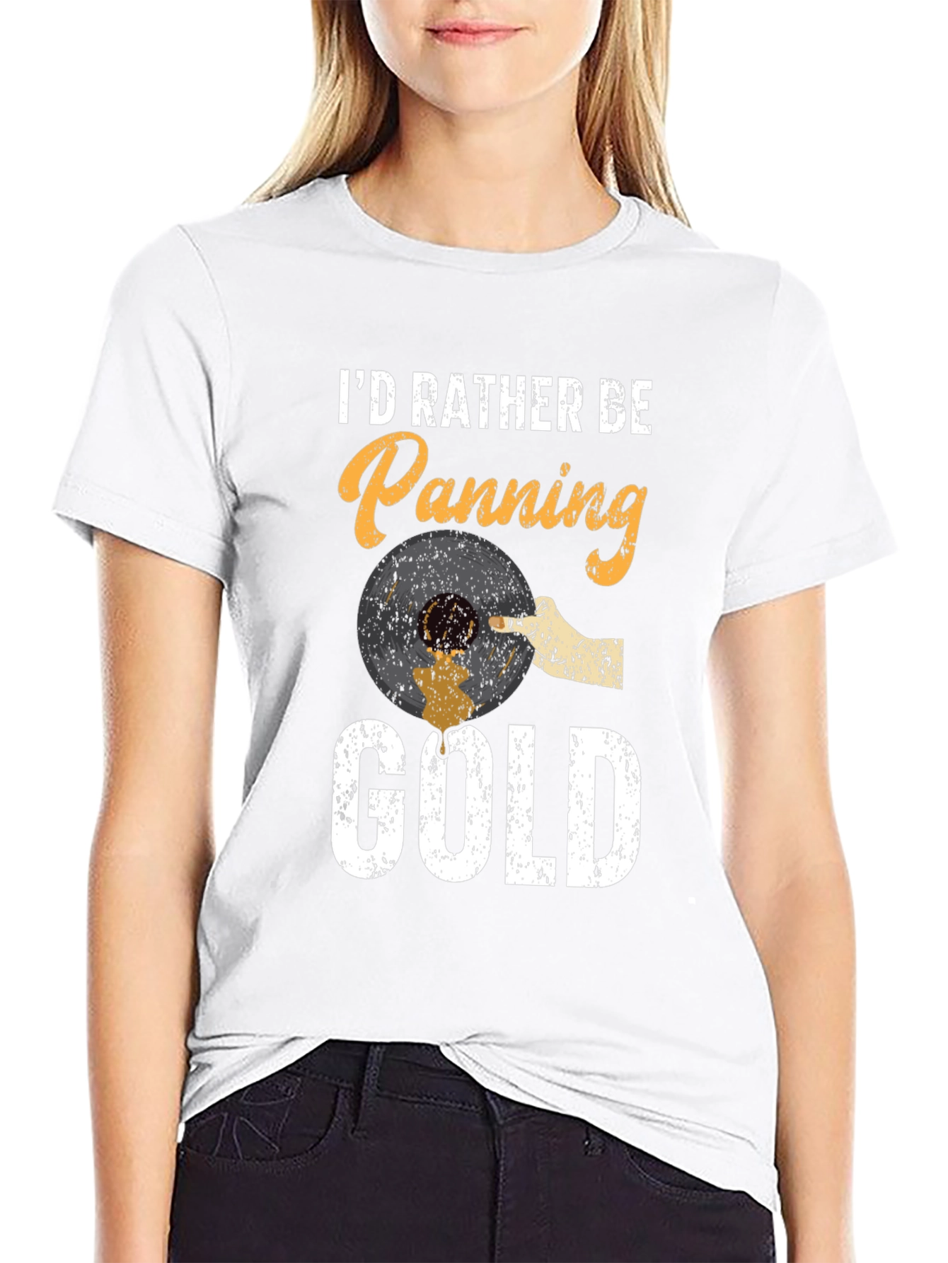 Panning Gold Graphic Tee