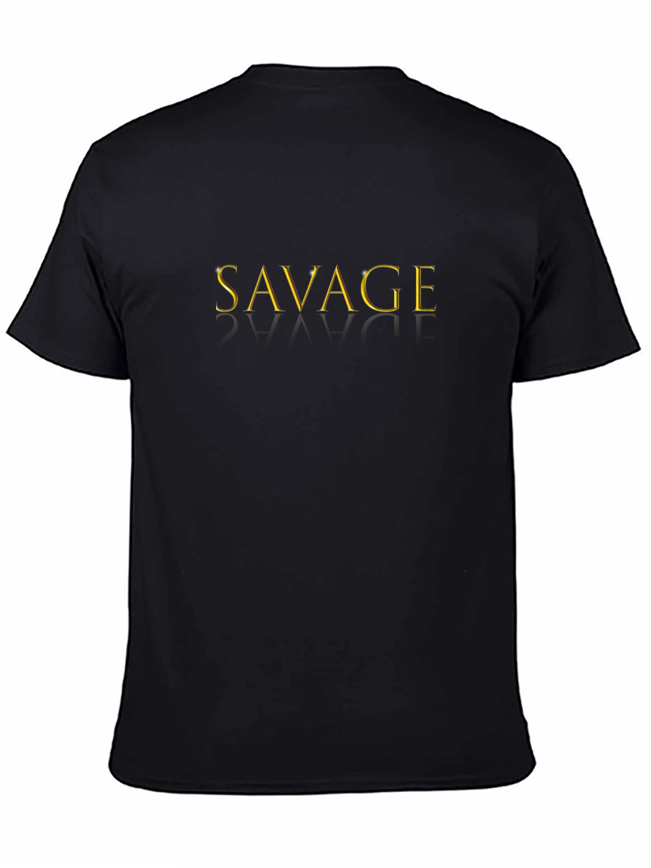 Savage Graphic Tee - Black Short Sleeve Shirt