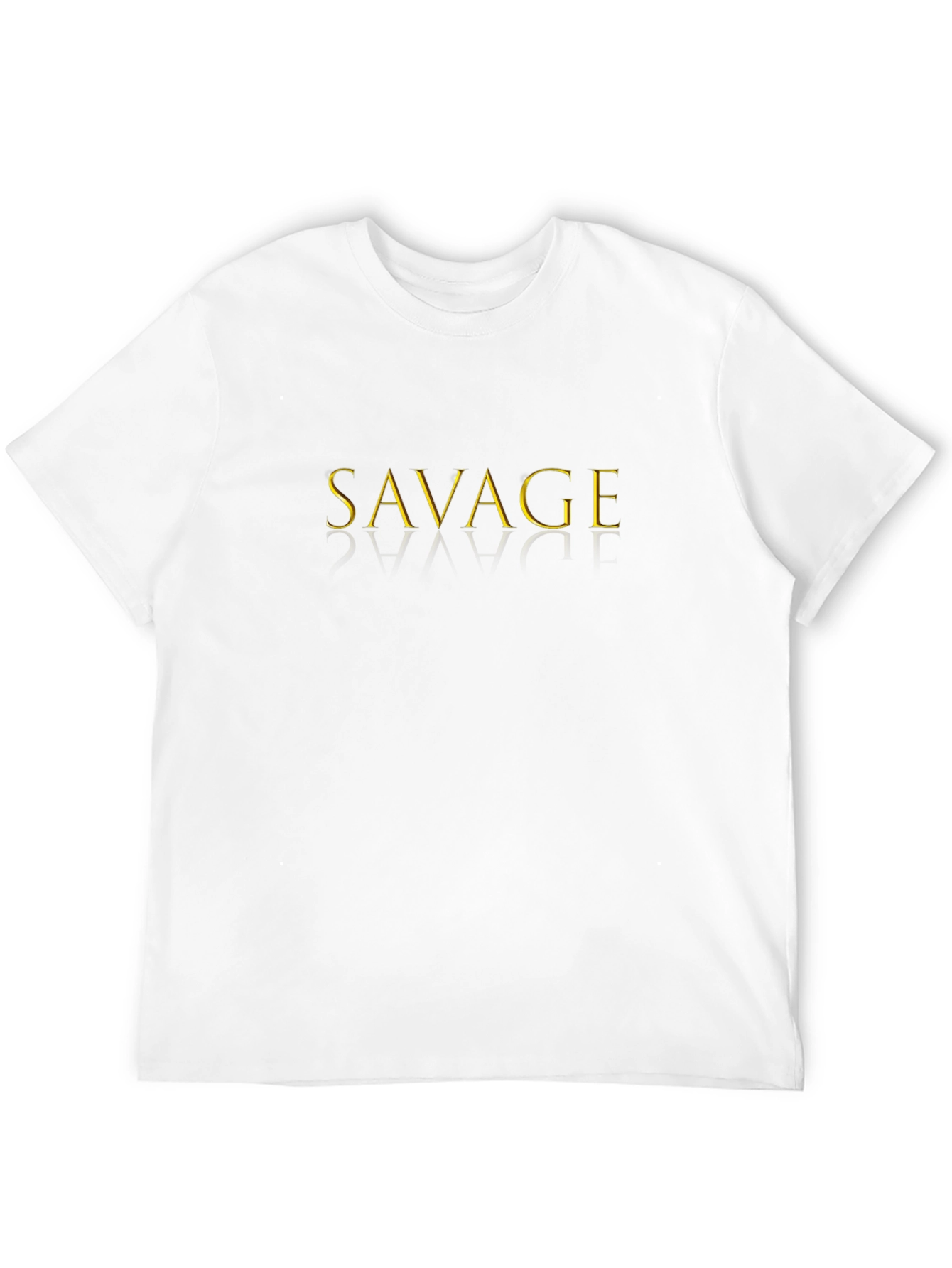 Savage Graphic Tee - Black Short Sleeve Shirt