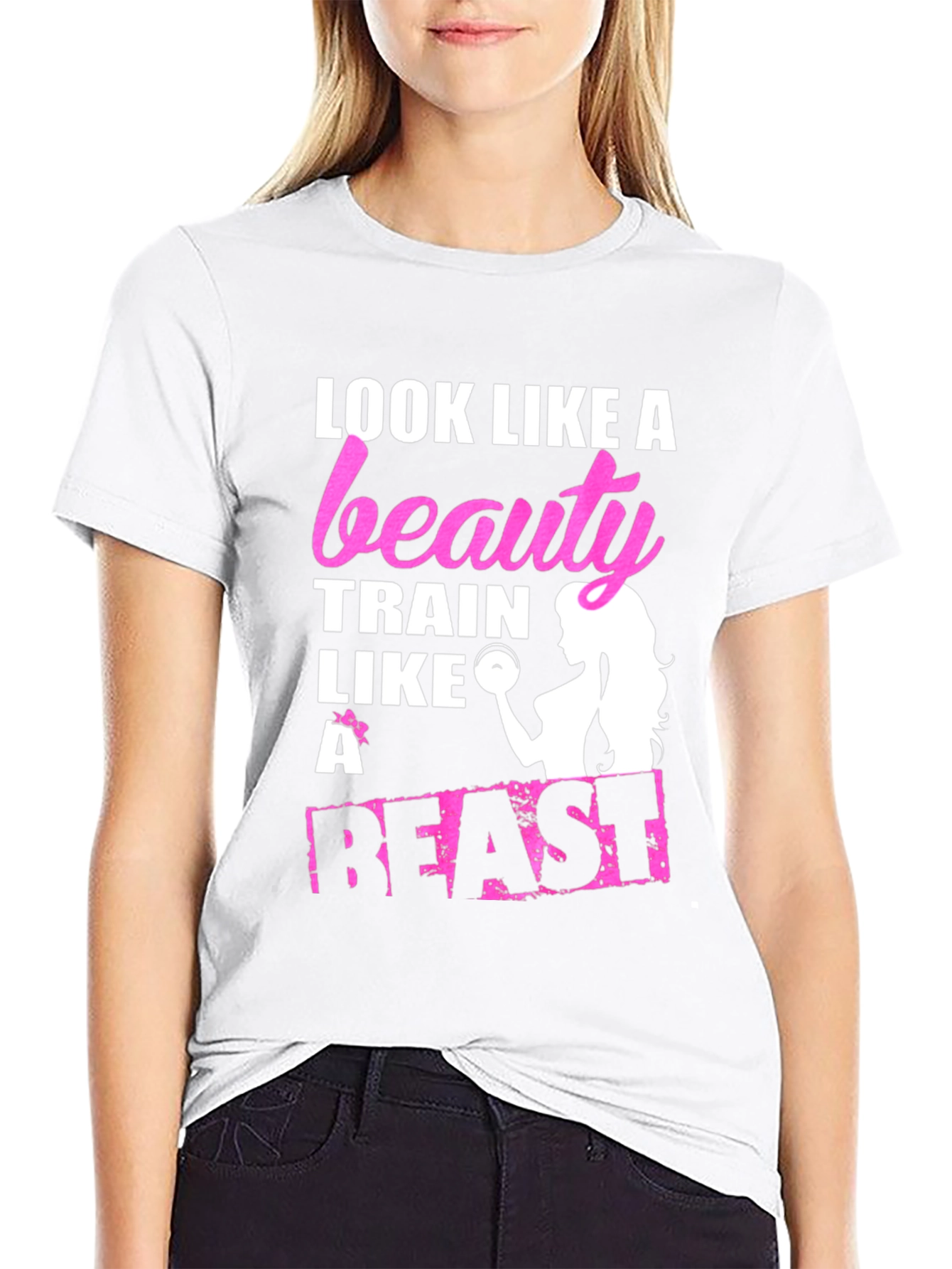 Look Like A Beauty Train Like A Beast T-Shirt