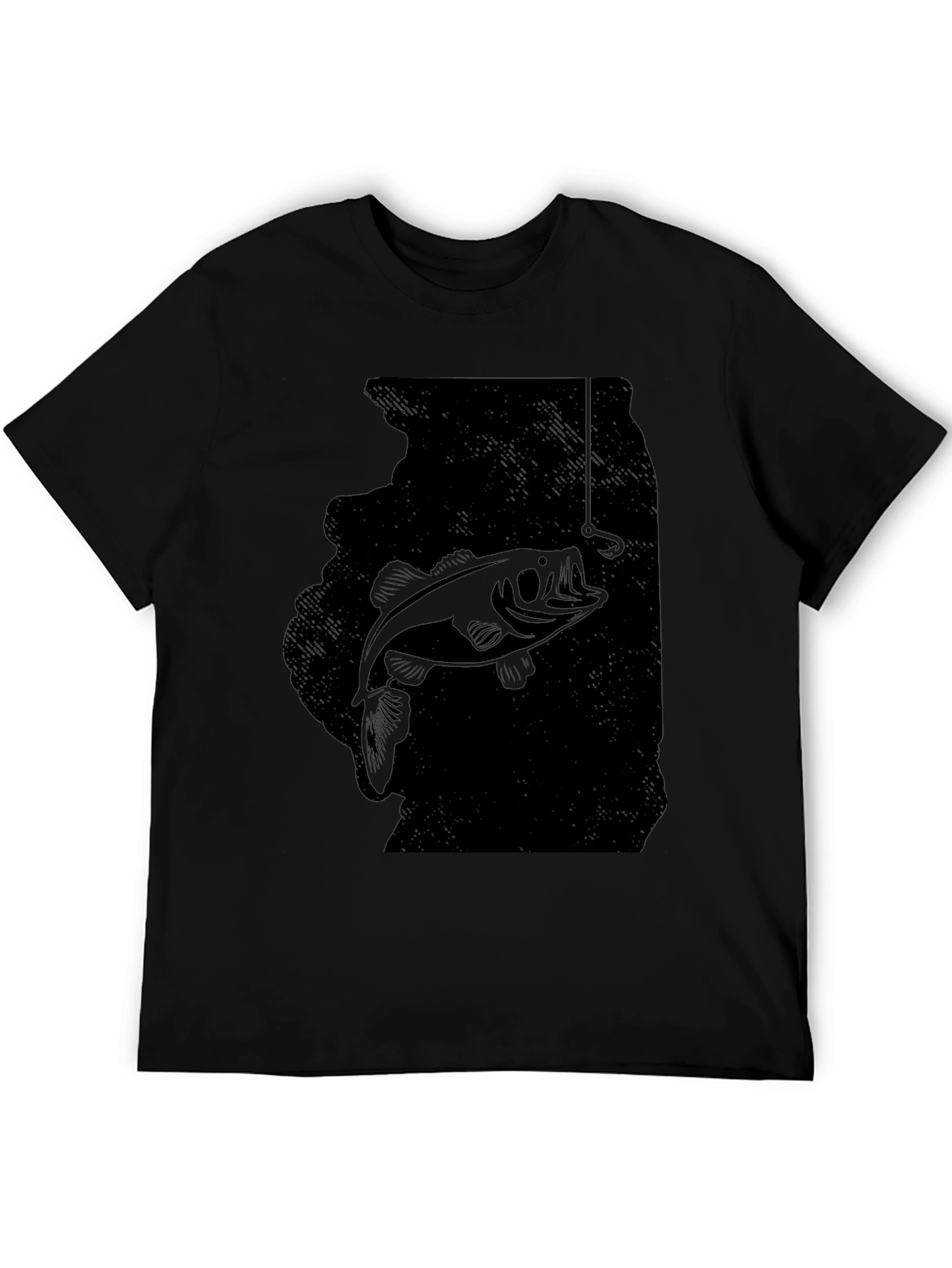Fishing Graphic Tee - Bass Catch Design