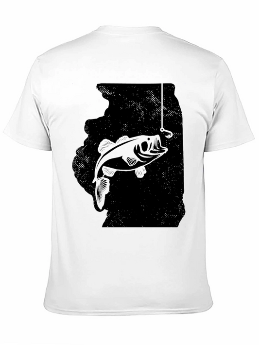 Fishing Graphic Tee - Bass Catch Design