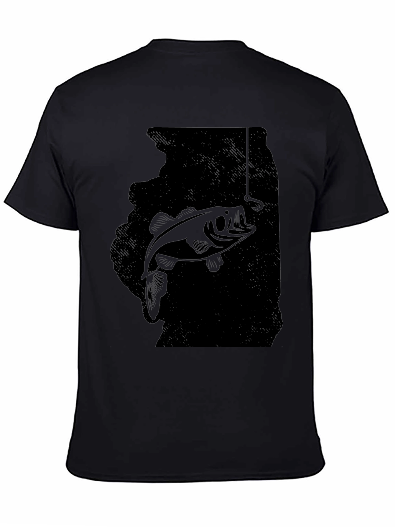 Fishing Graphic Tee - Bass Catch Design