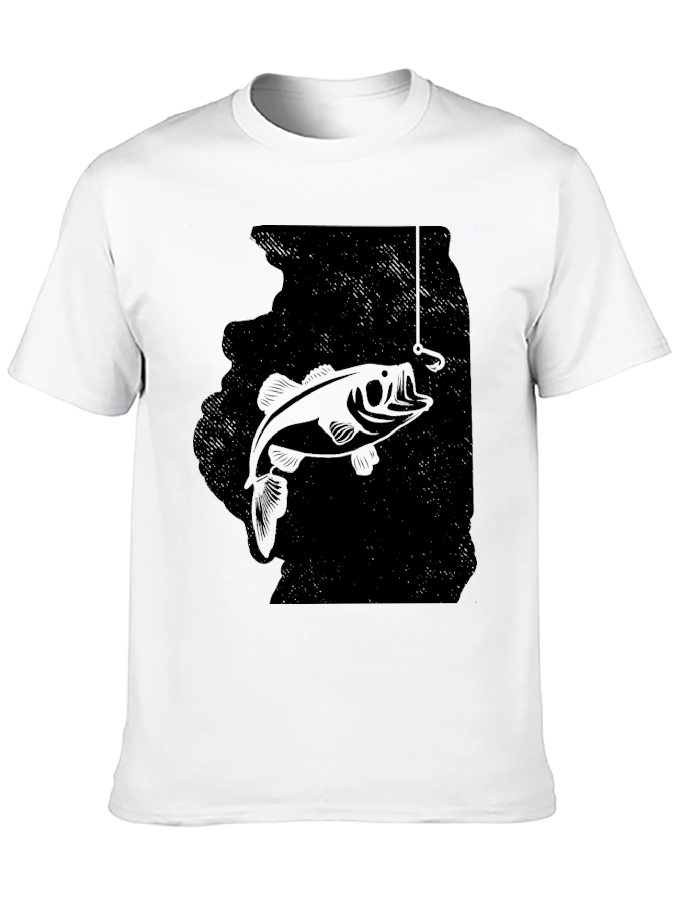 Fishing Graphic Tee - Bass Catch Design