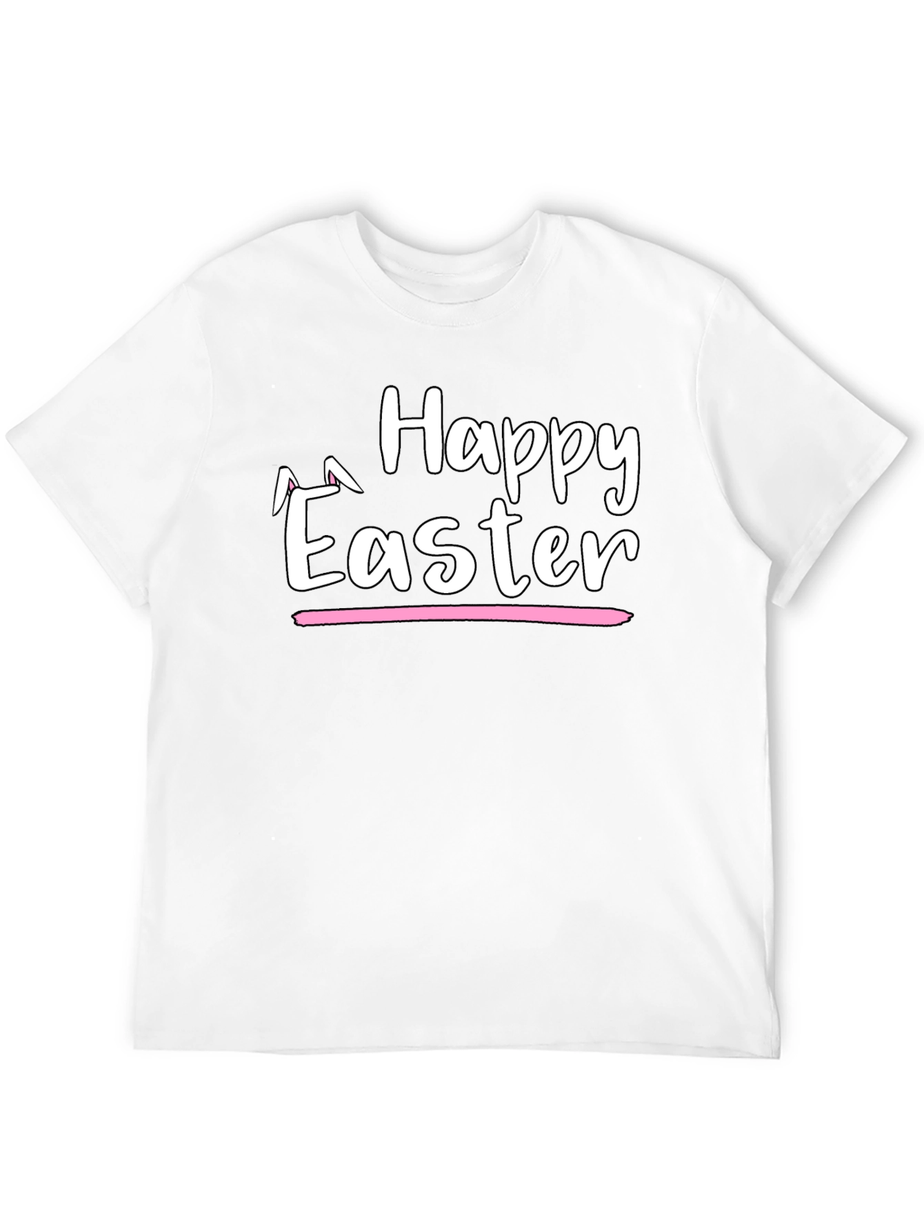 Happy Easter T-Shirt - Bunny Ear Design