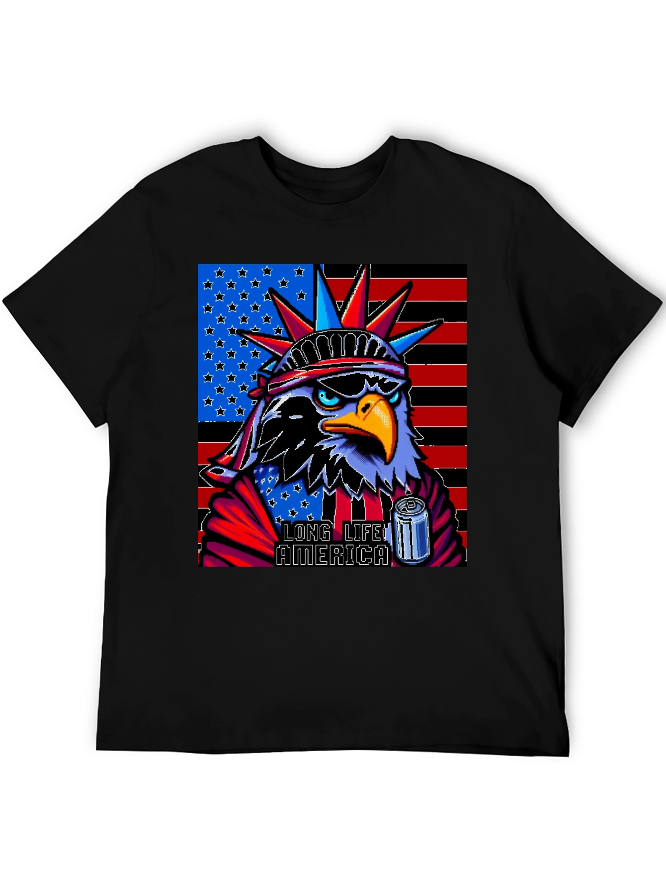 Patriotic Eagle T-Shirt: Long Live America!
