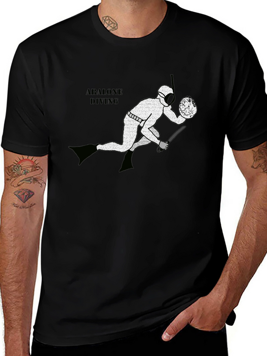 Abalone Diving Graphic T-Shirt