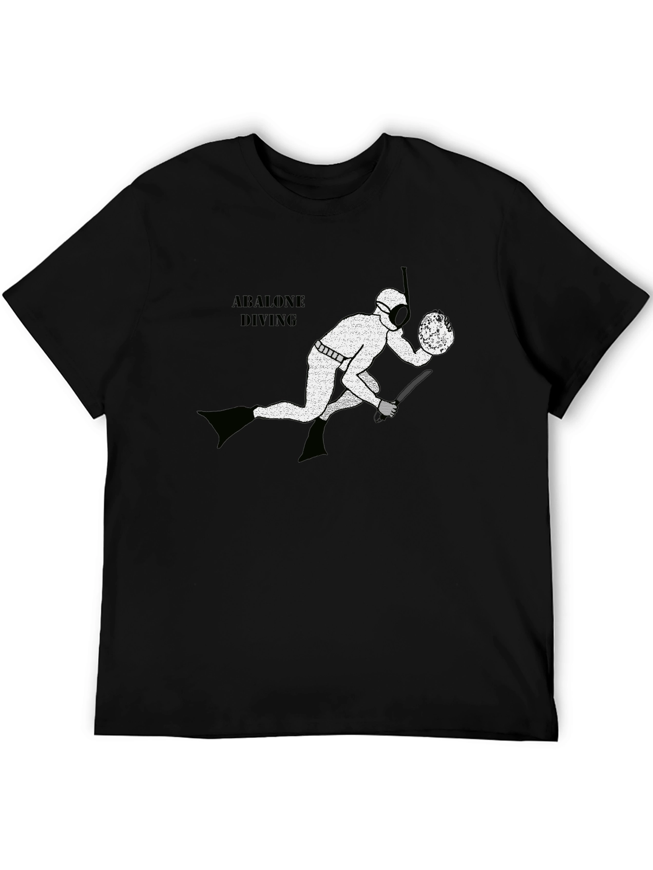 Abalone Diving Graphic T-Shirt