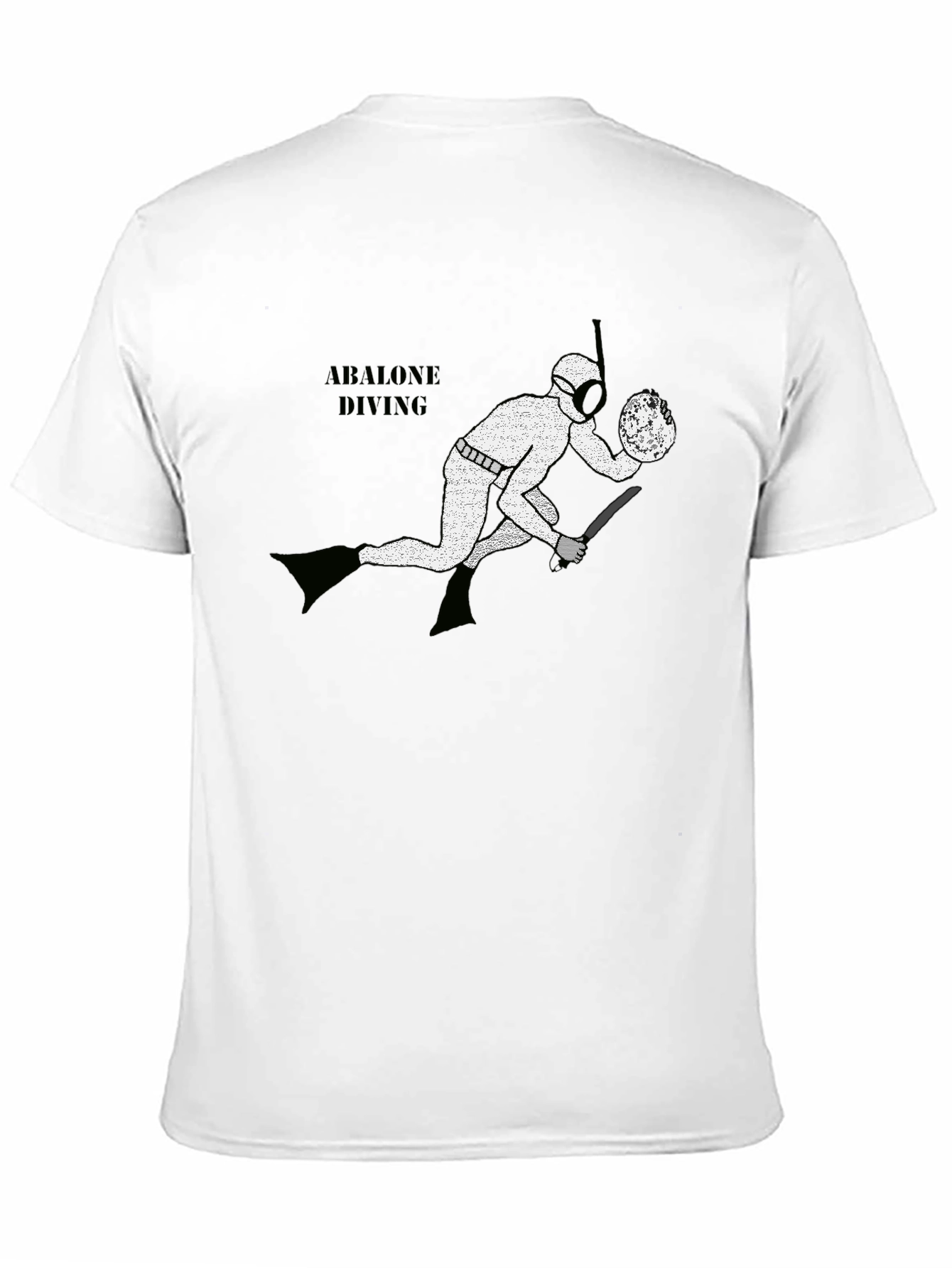 Abalone Diving Graphic T-Shirt