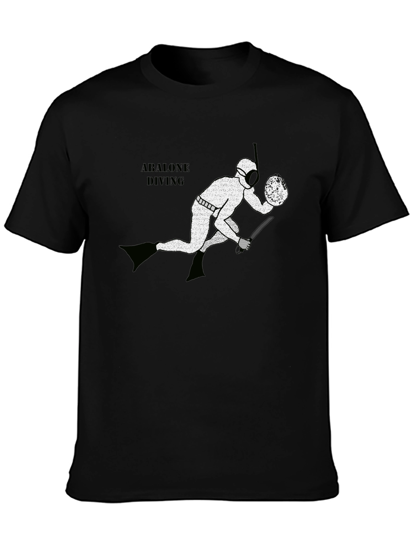 Abalone Diving Graphic T-Shirt