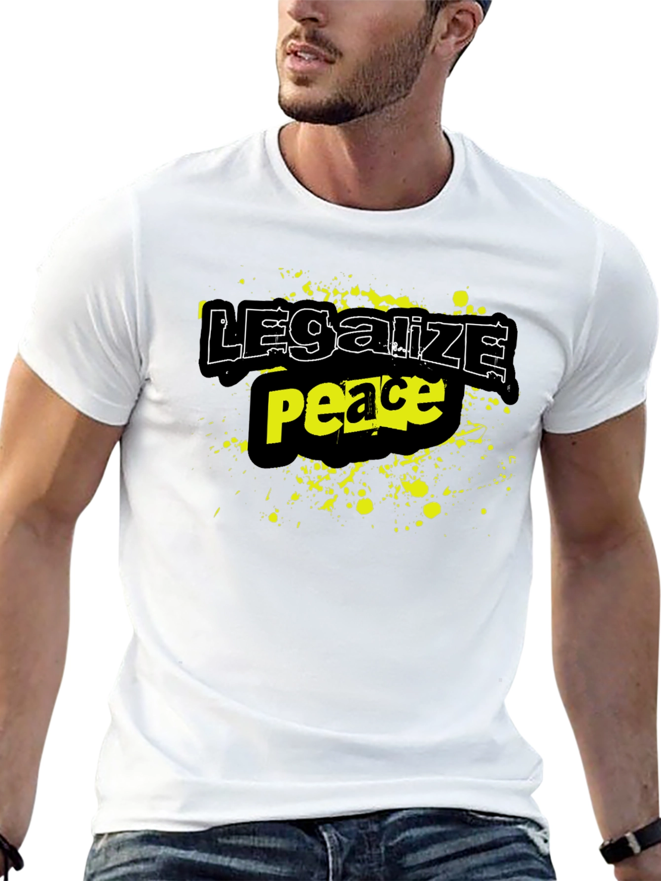 Legalize Peace T-Shirt - Black