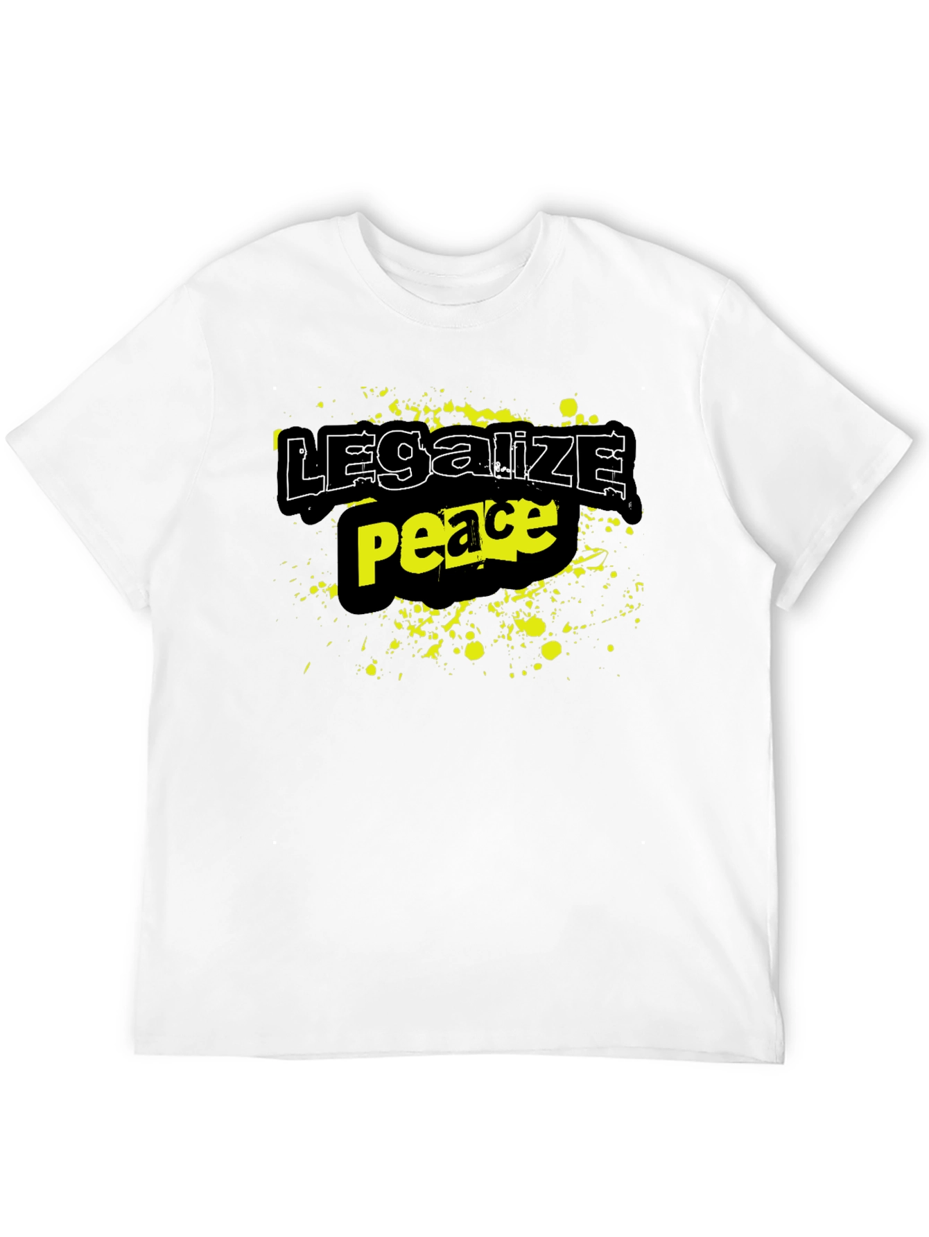 Legalize Peace T-Shirt - Black