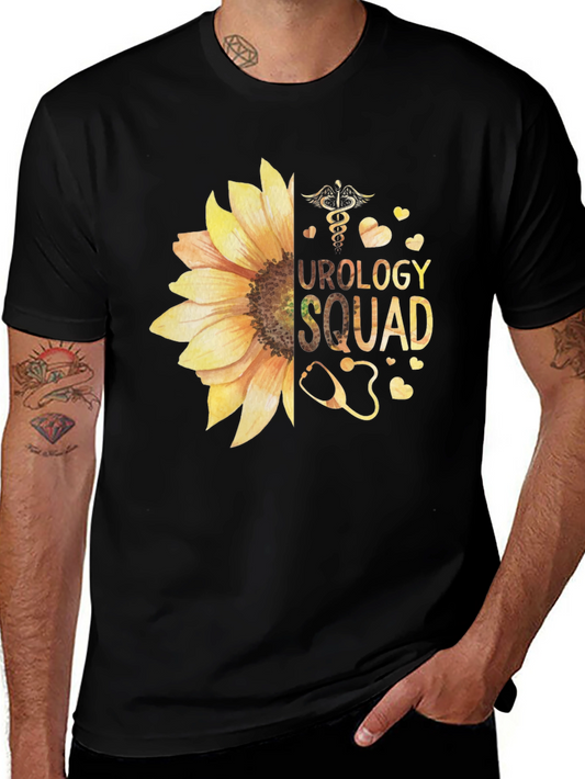 Urology Squad Sunflower Graphic T-Shirt