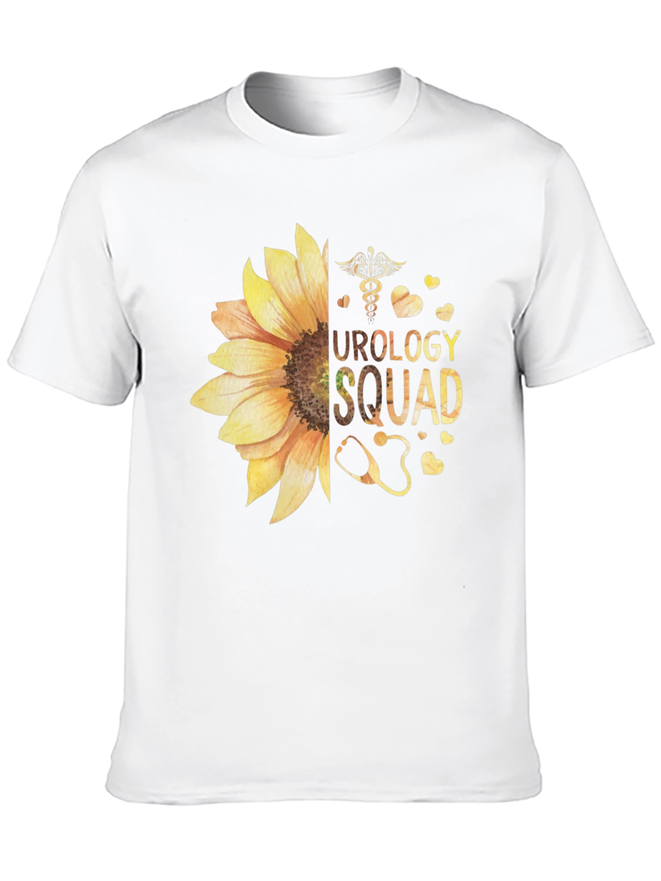 Urology Squad Sunflower Graphic T-Shirt