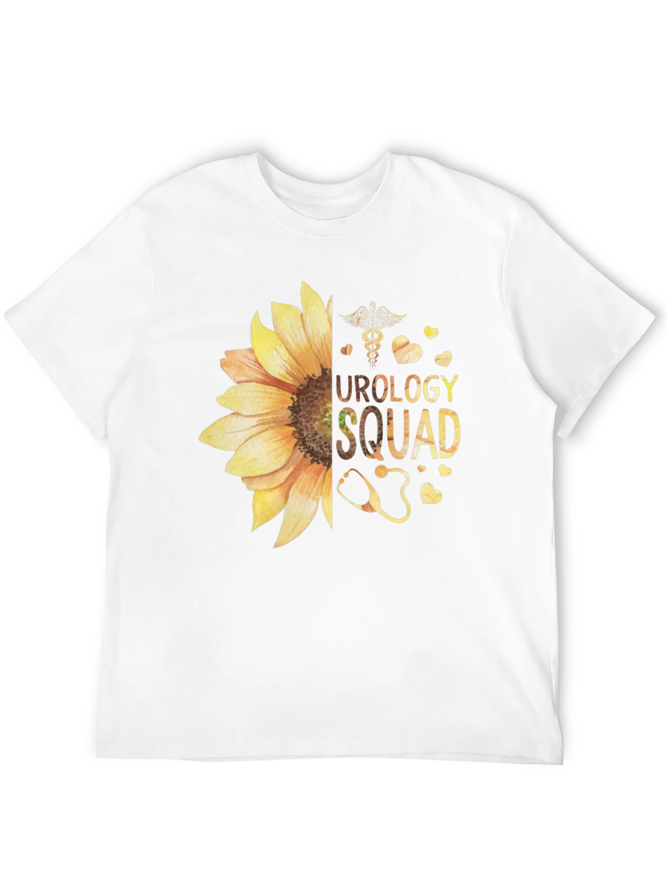 Urology Squad Sunflower Graphic T-Shirt