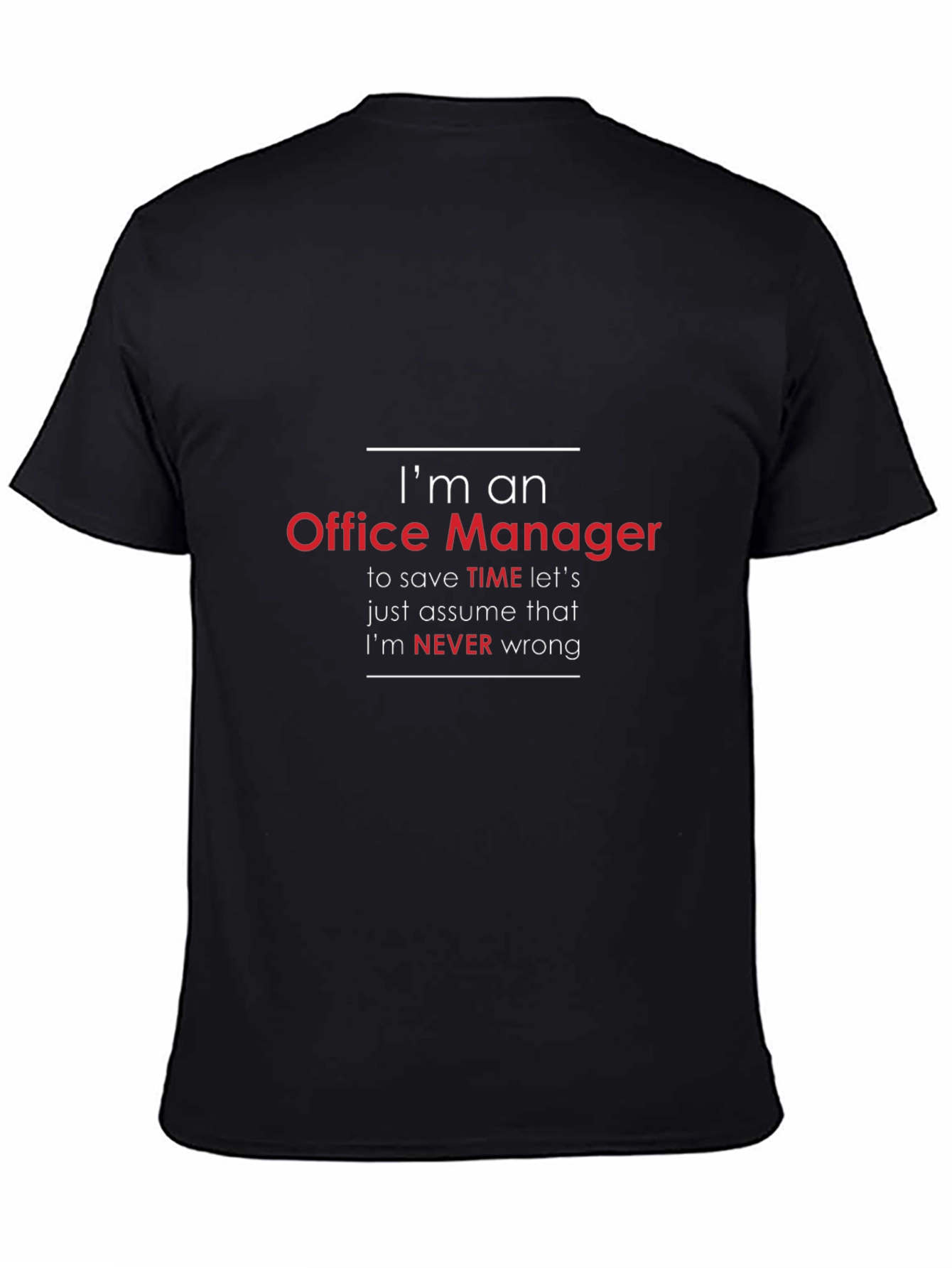 Im An Office Manager Funny T-Shirt