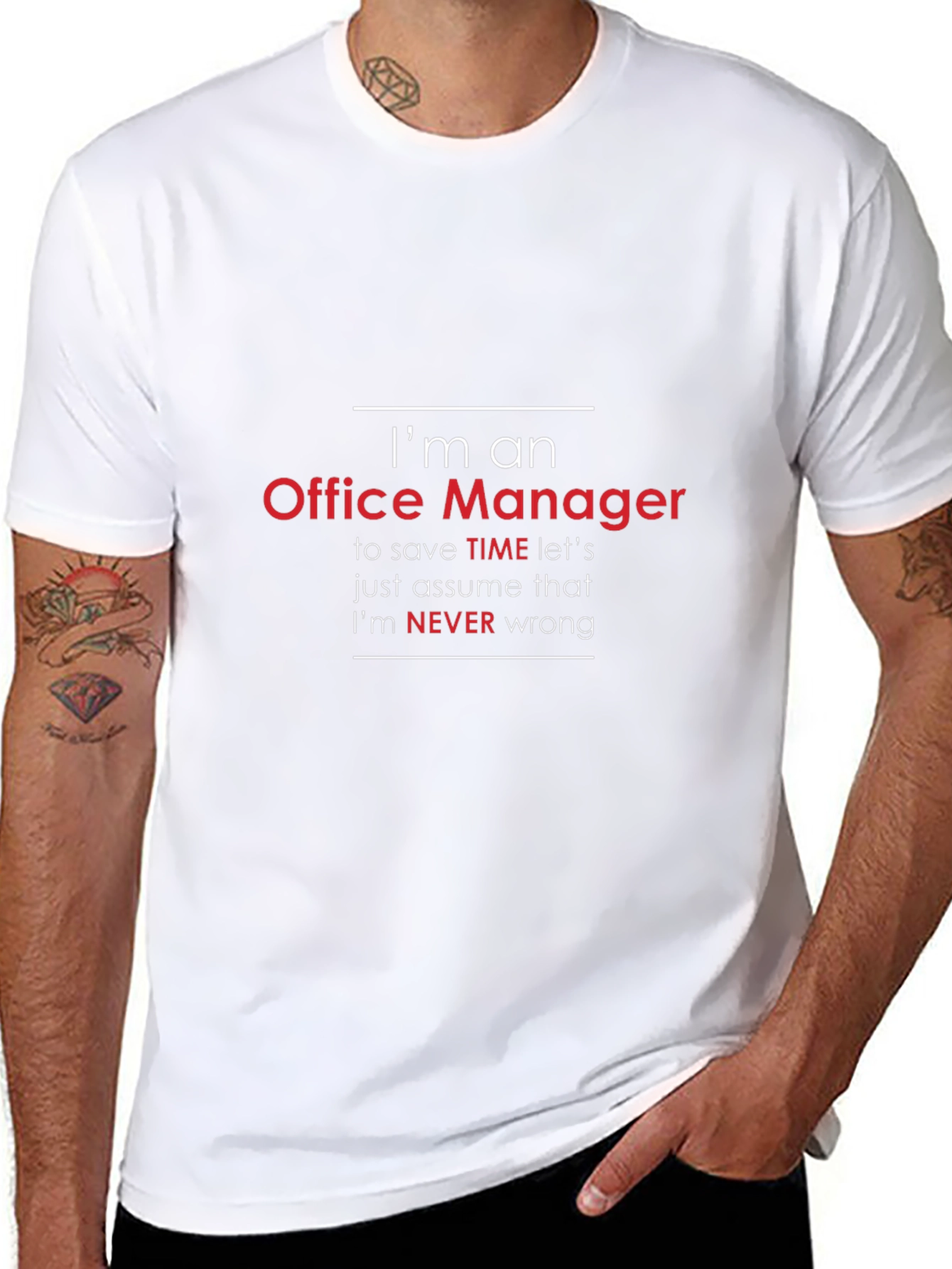 Im An Office Manager Funny T-Shirt