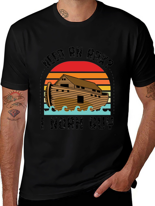 Need an Ark? I Noah Guy Black T-Shirt
