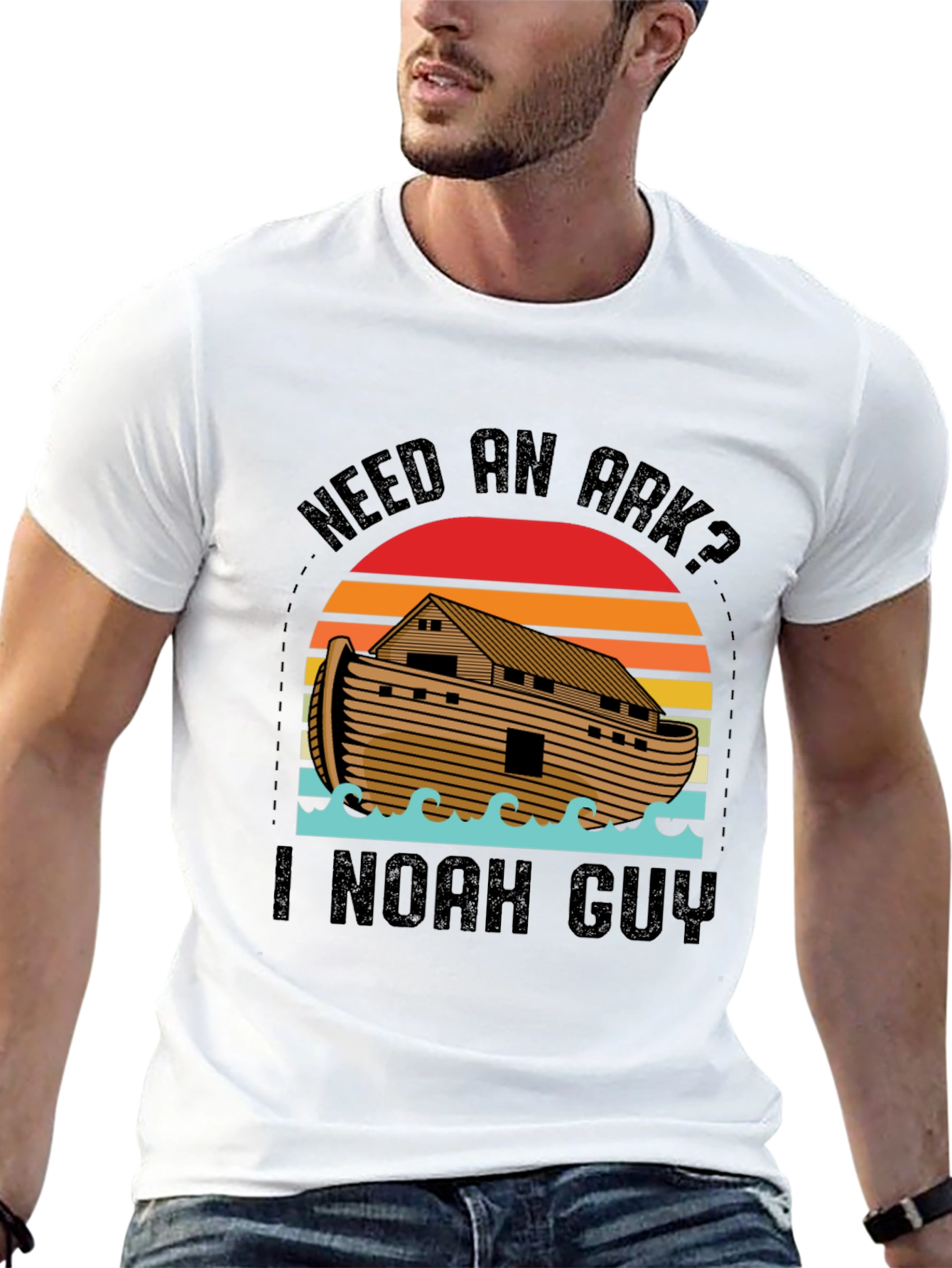 Need an Ark? I Noah Guy Black T-Shirt