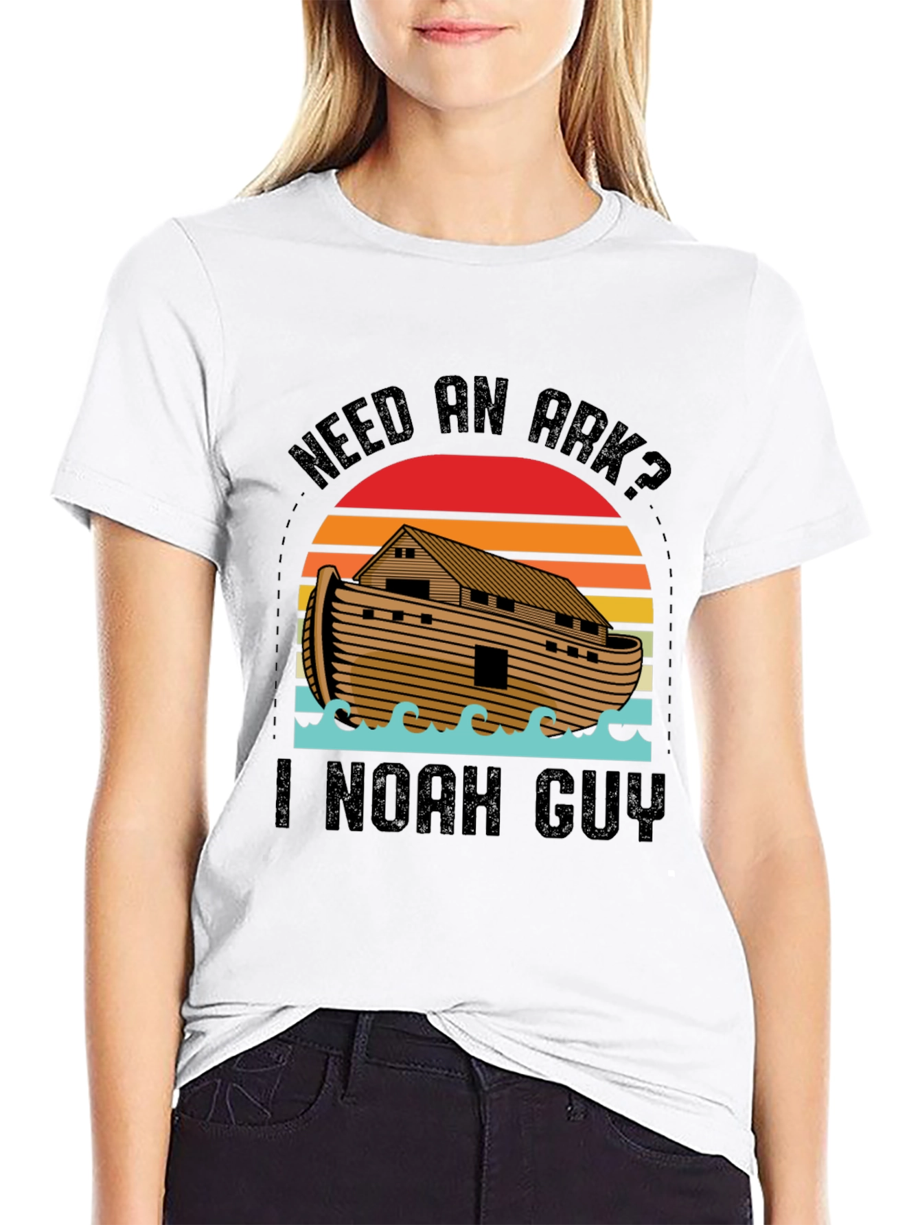 Need an Ark? I Noah Guy Black T-Shirt
