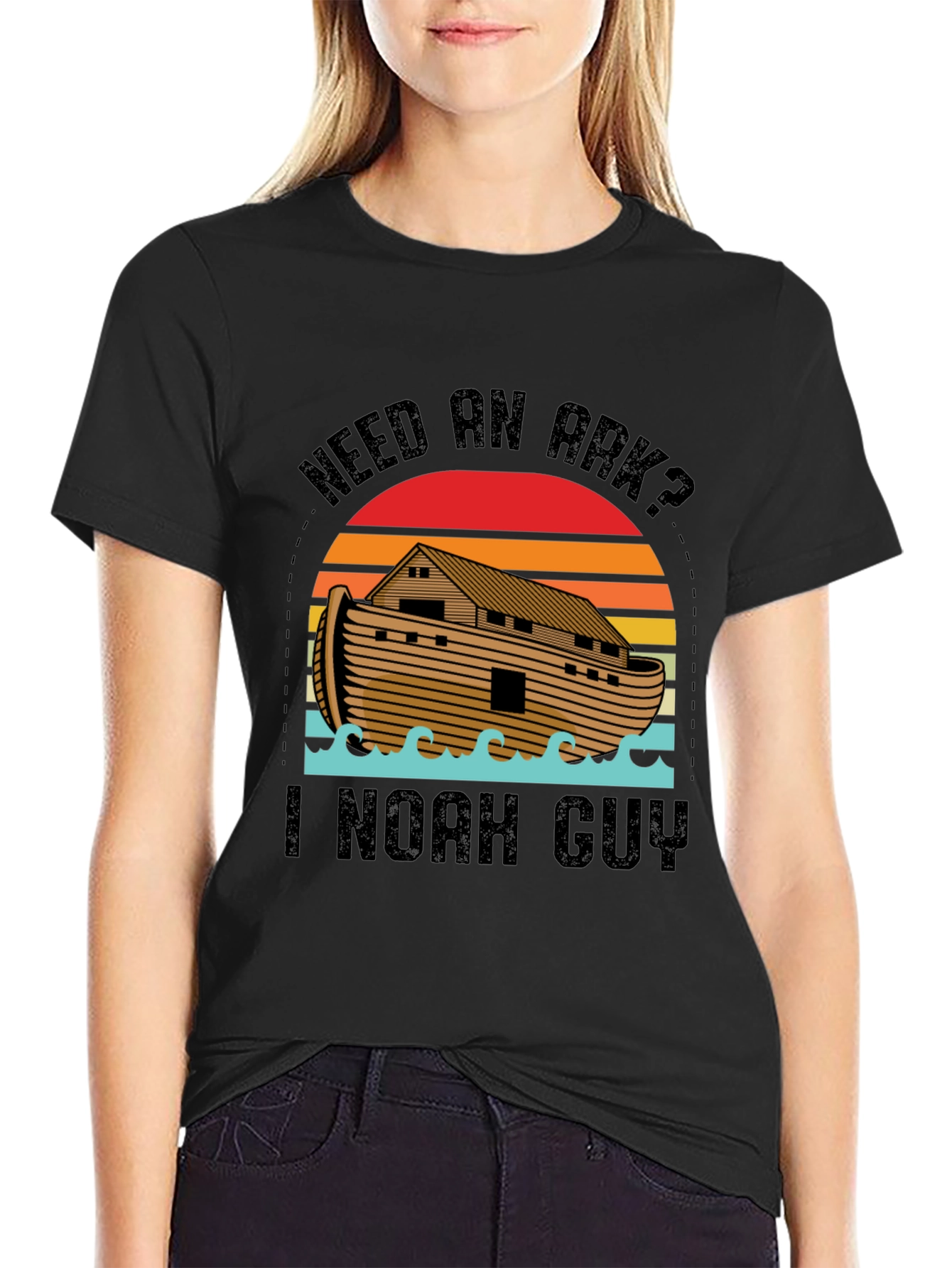 Need an Ark? I Noah Guy Black T-Shirt