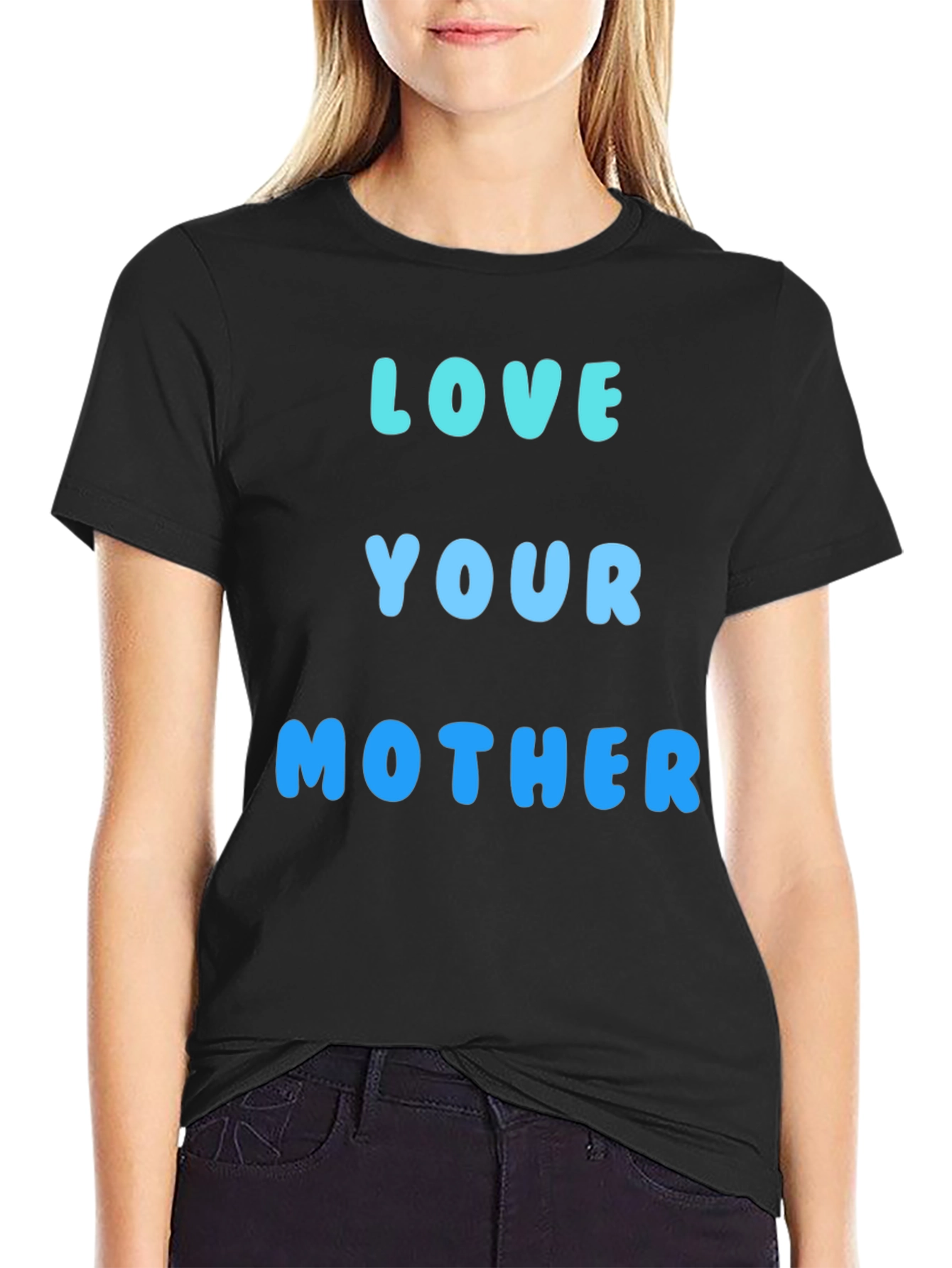 Love Your Mother Black T-Shirt