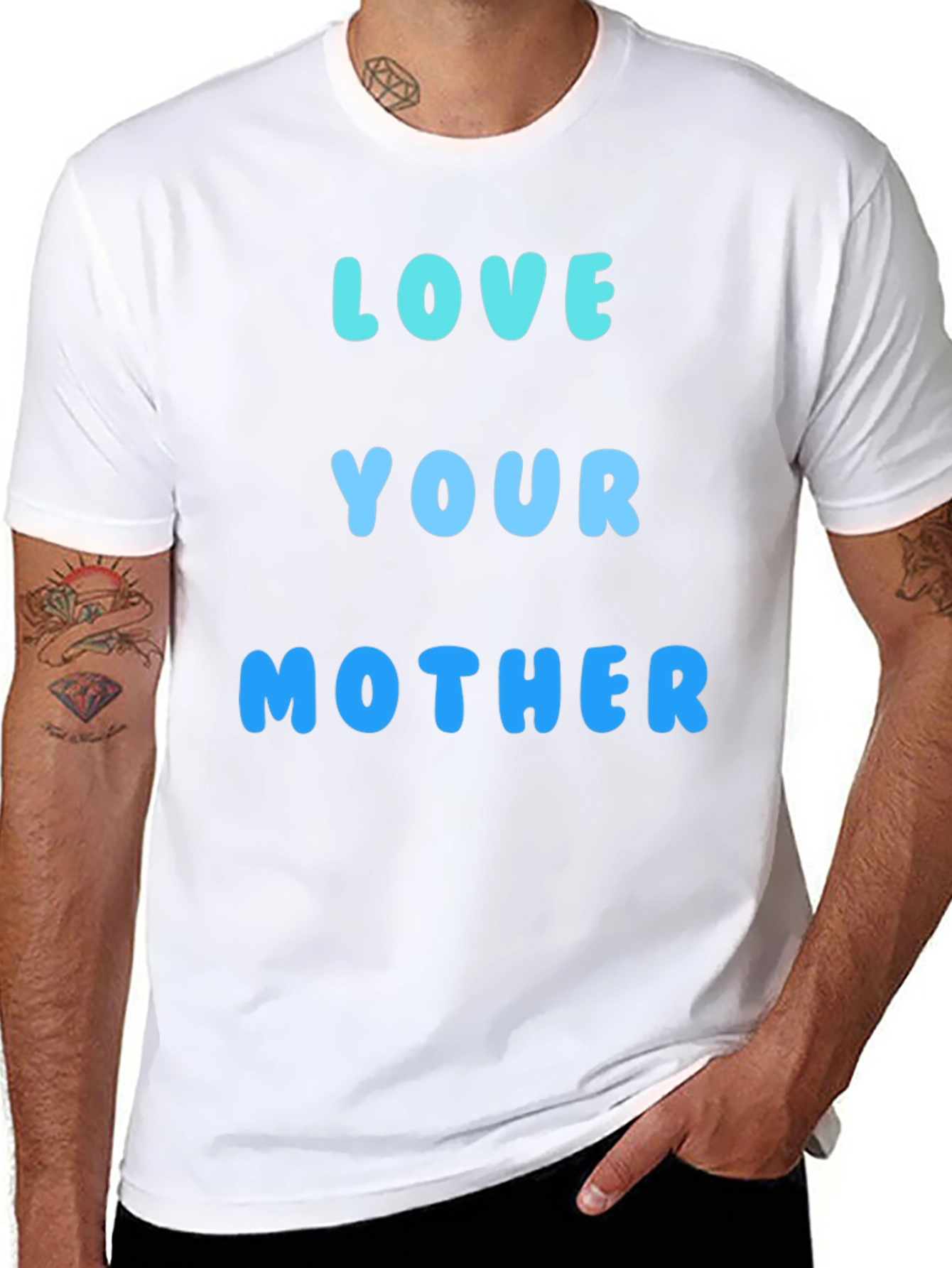 Love Your Mother Black T-Shirt