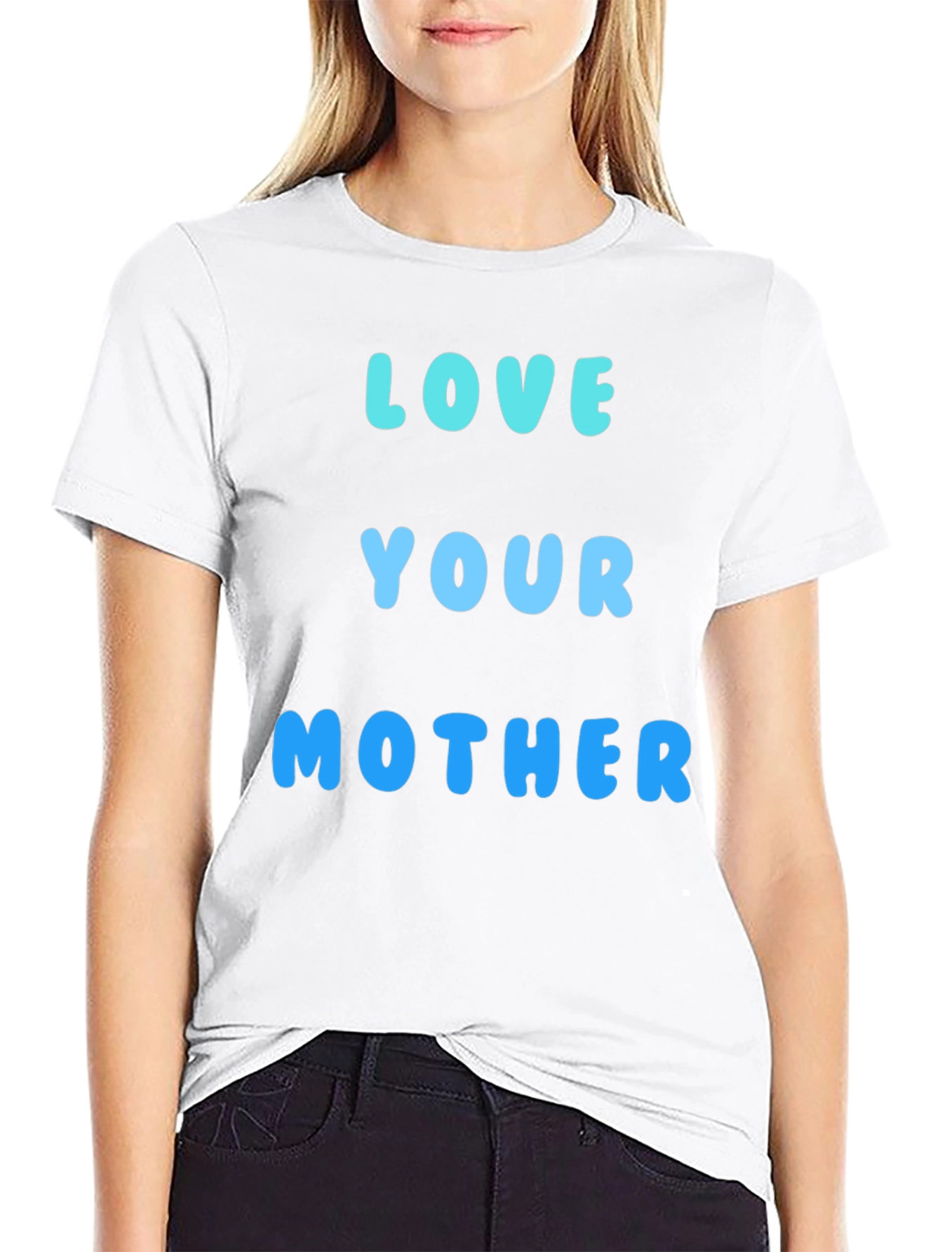 Love Your Mother Black T-Shirt