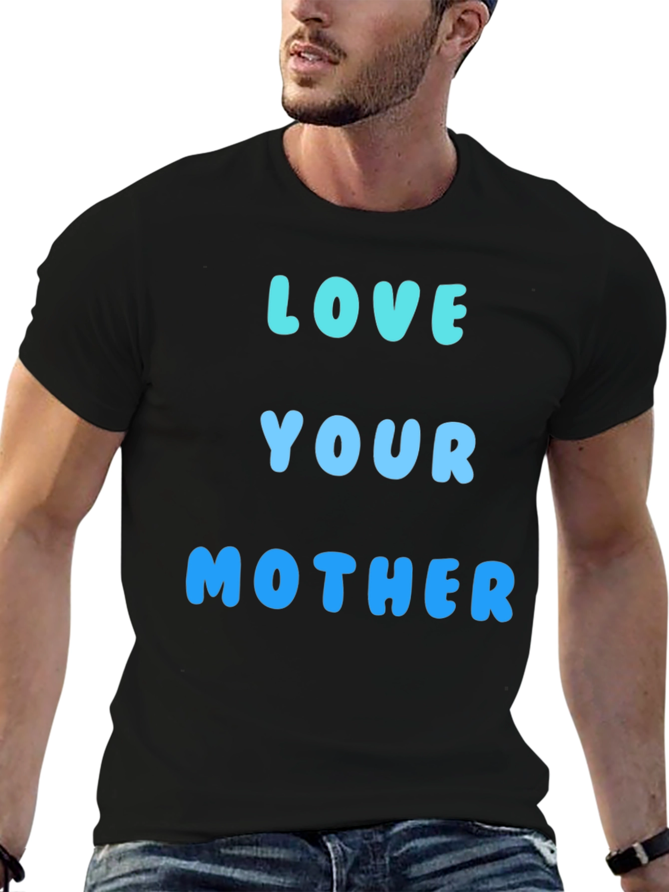 Love Your Mother Black T-Shirt