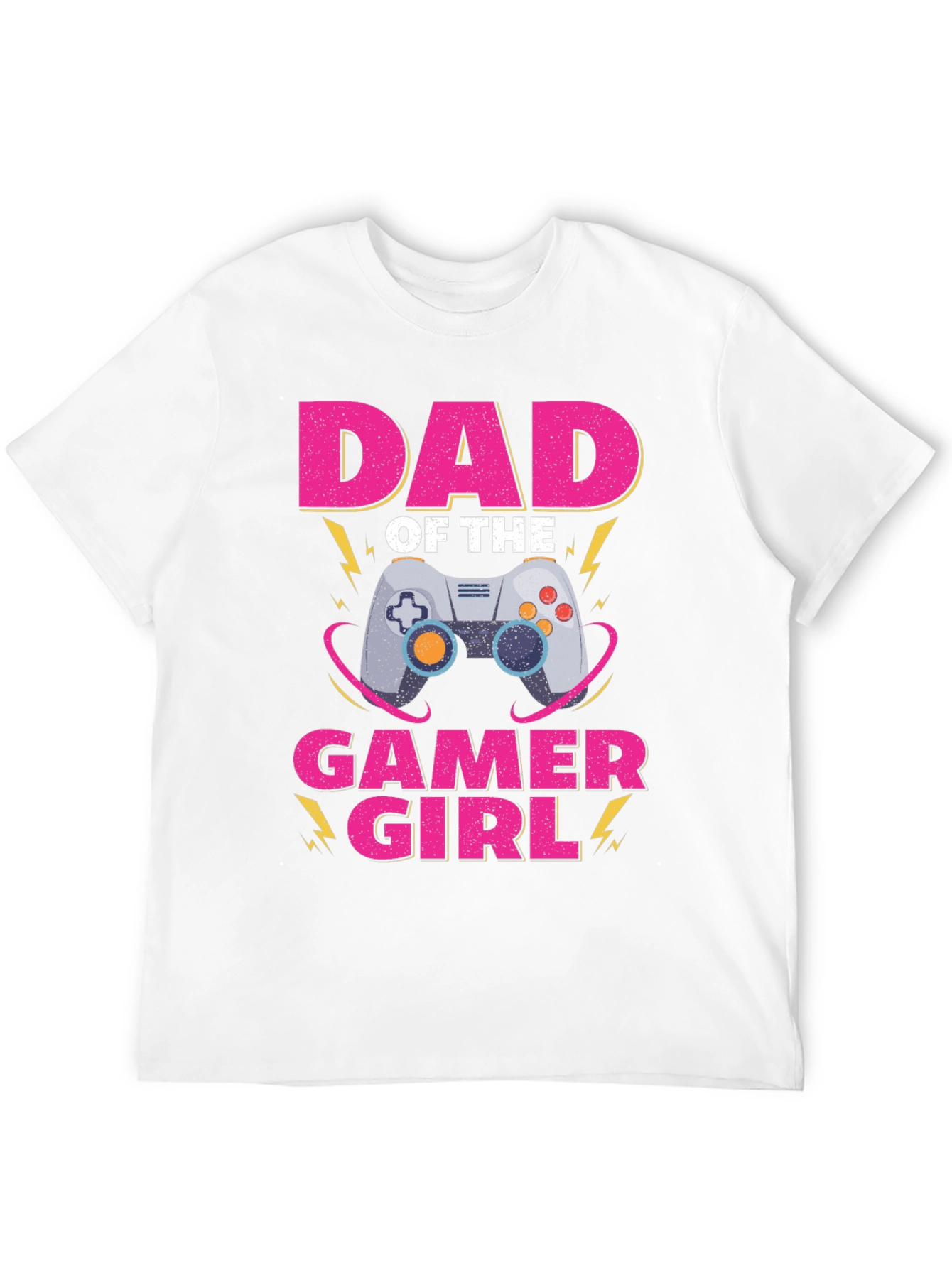 Dad of the Gamer Girl T-Shirt - Black