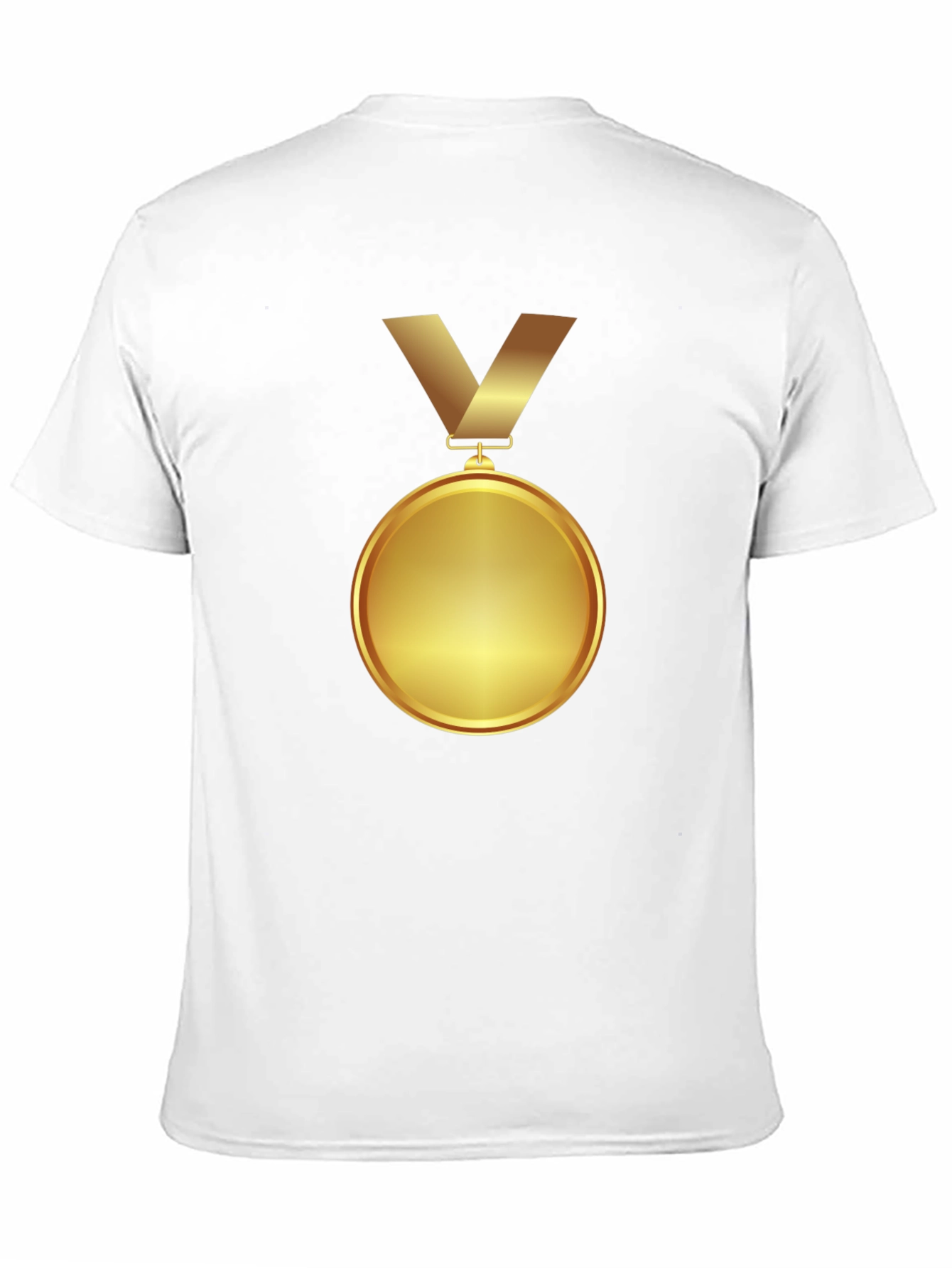 Winners Gold Medal Graphic Tee - Premium Black T-Shirt
