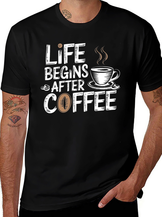 Life Begins After Coffee T-Shirt