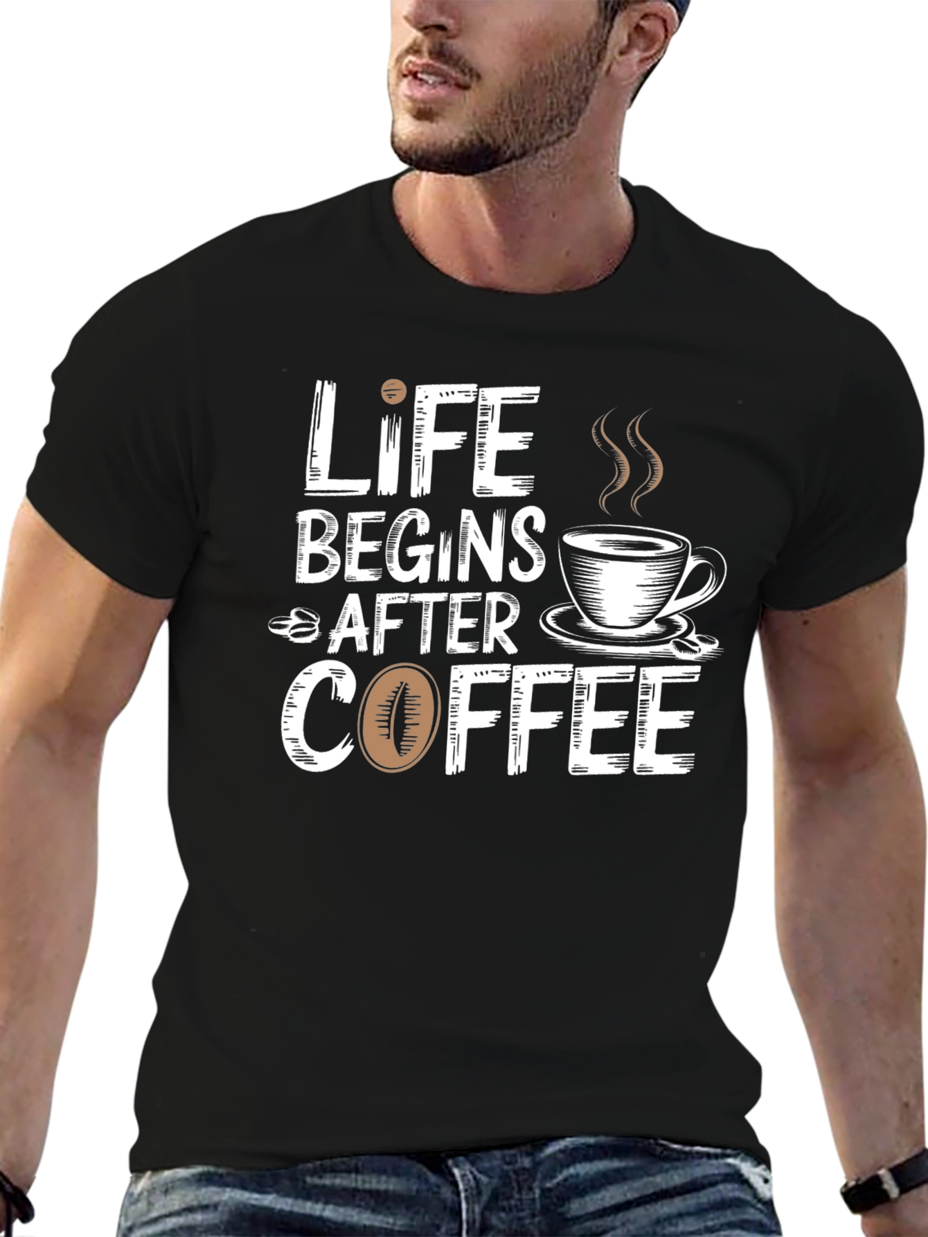 Life Begins After Coffee T-Shirt