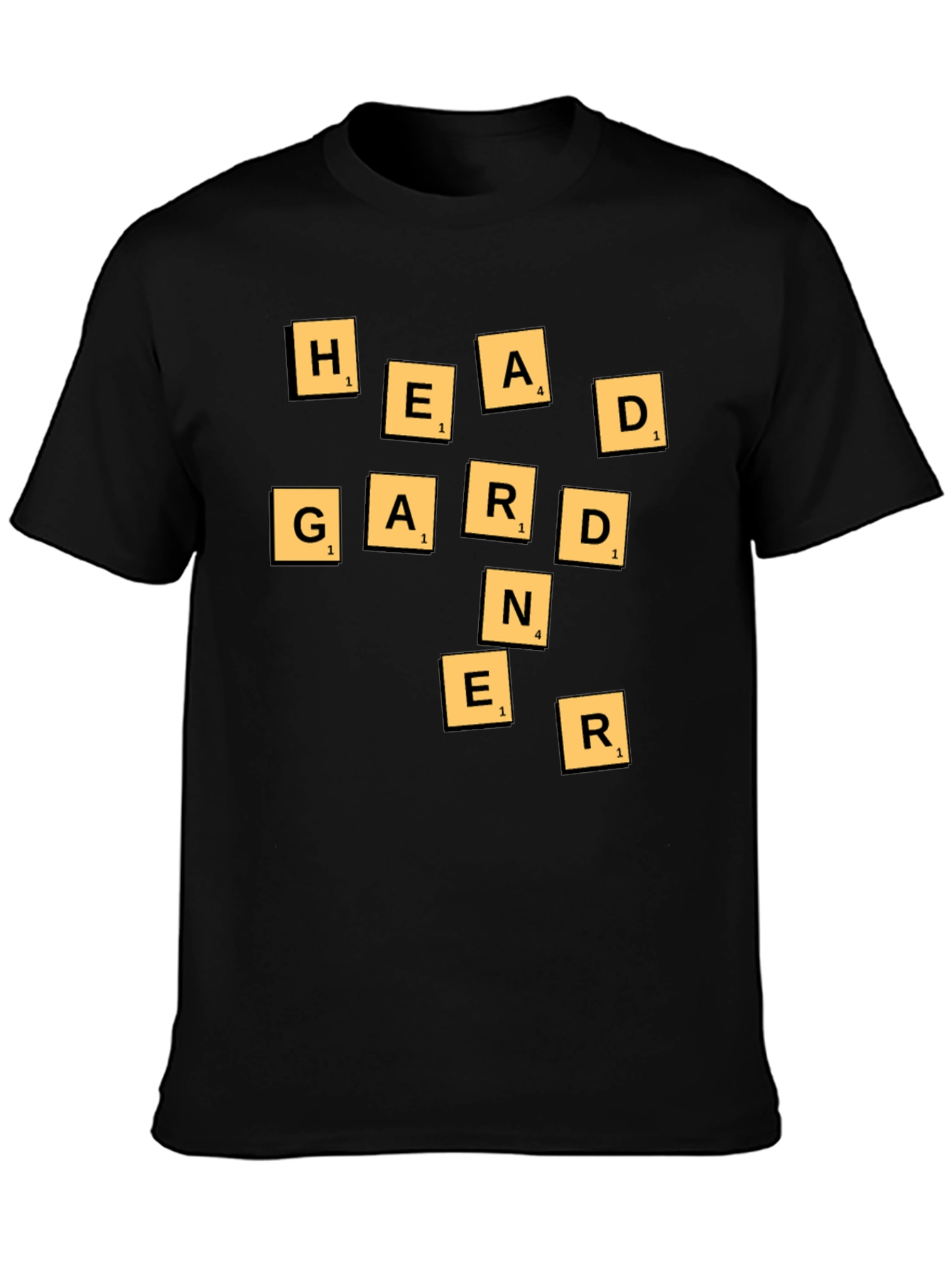 Head Gardener T-Shirt - Word Game Tee