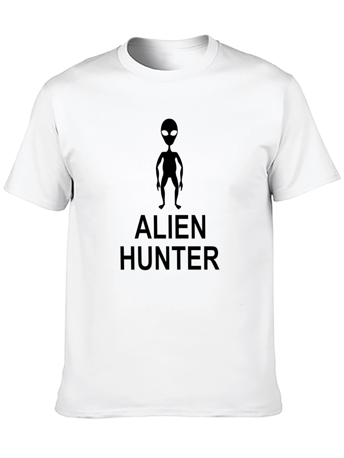 Alien Hunter Graphic T-Shirt - Black