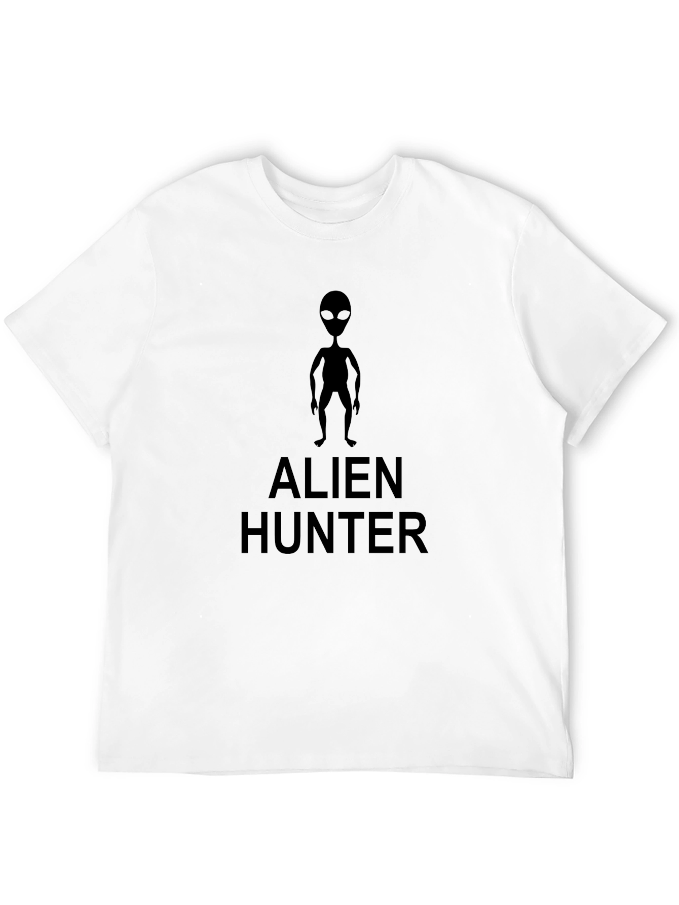 Alien Hunter Graphic T-Shirt - Black