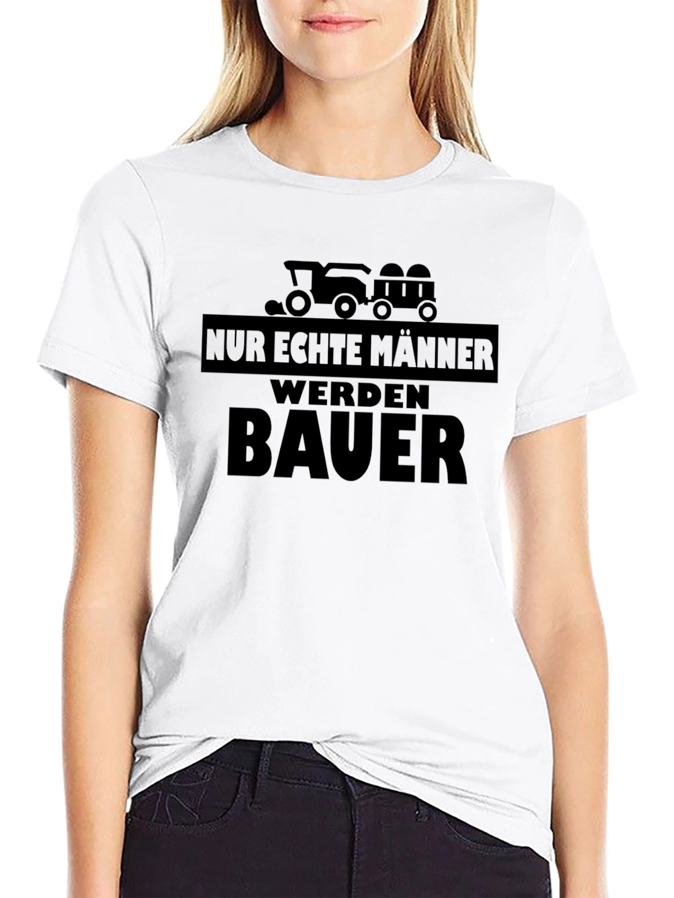 Only Real Men Become Farmers T-Shirt
