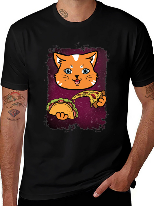 Cat Taco Pizza T-Shirt