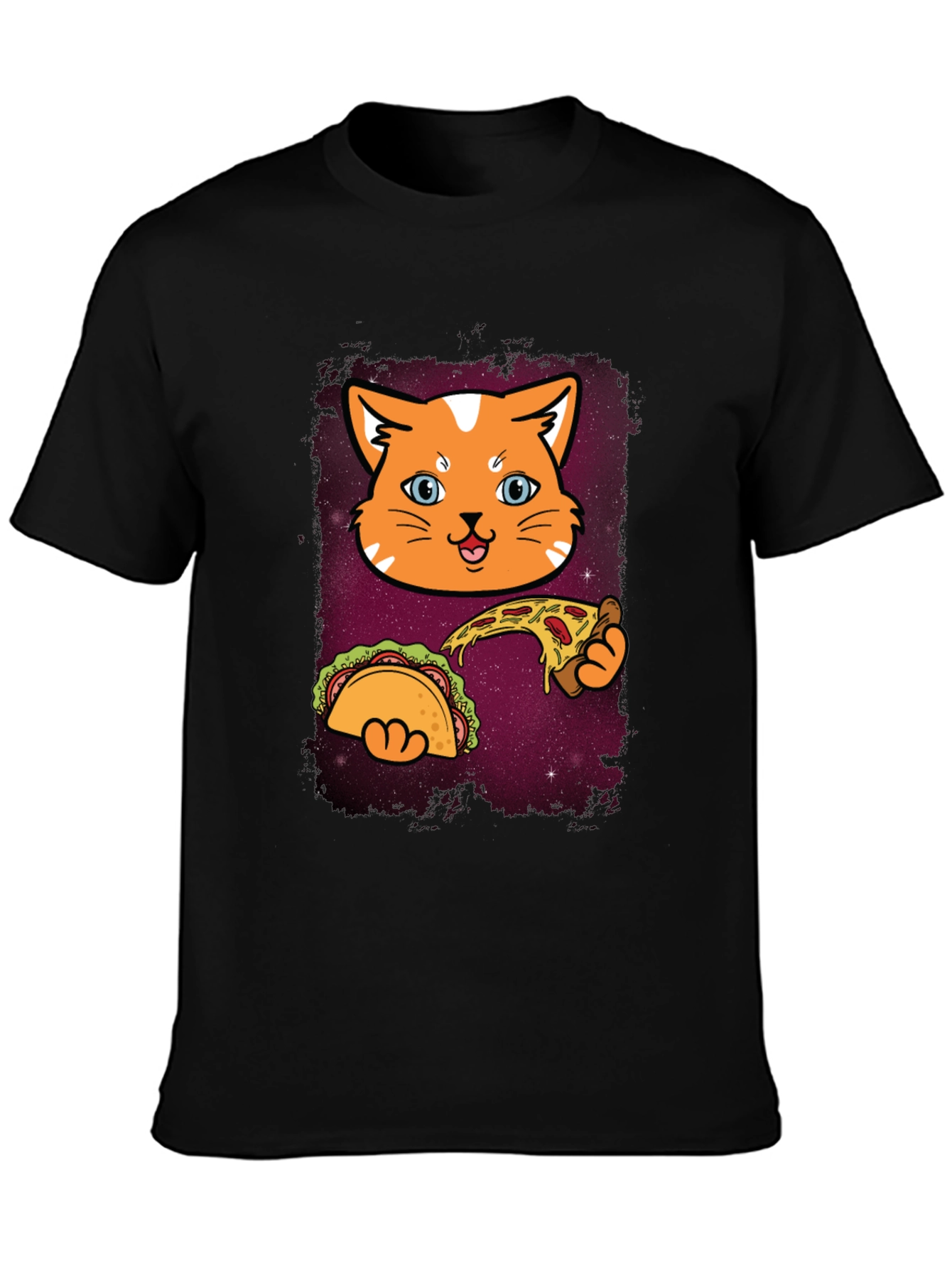 Cat Taco Pizza T-Shirt