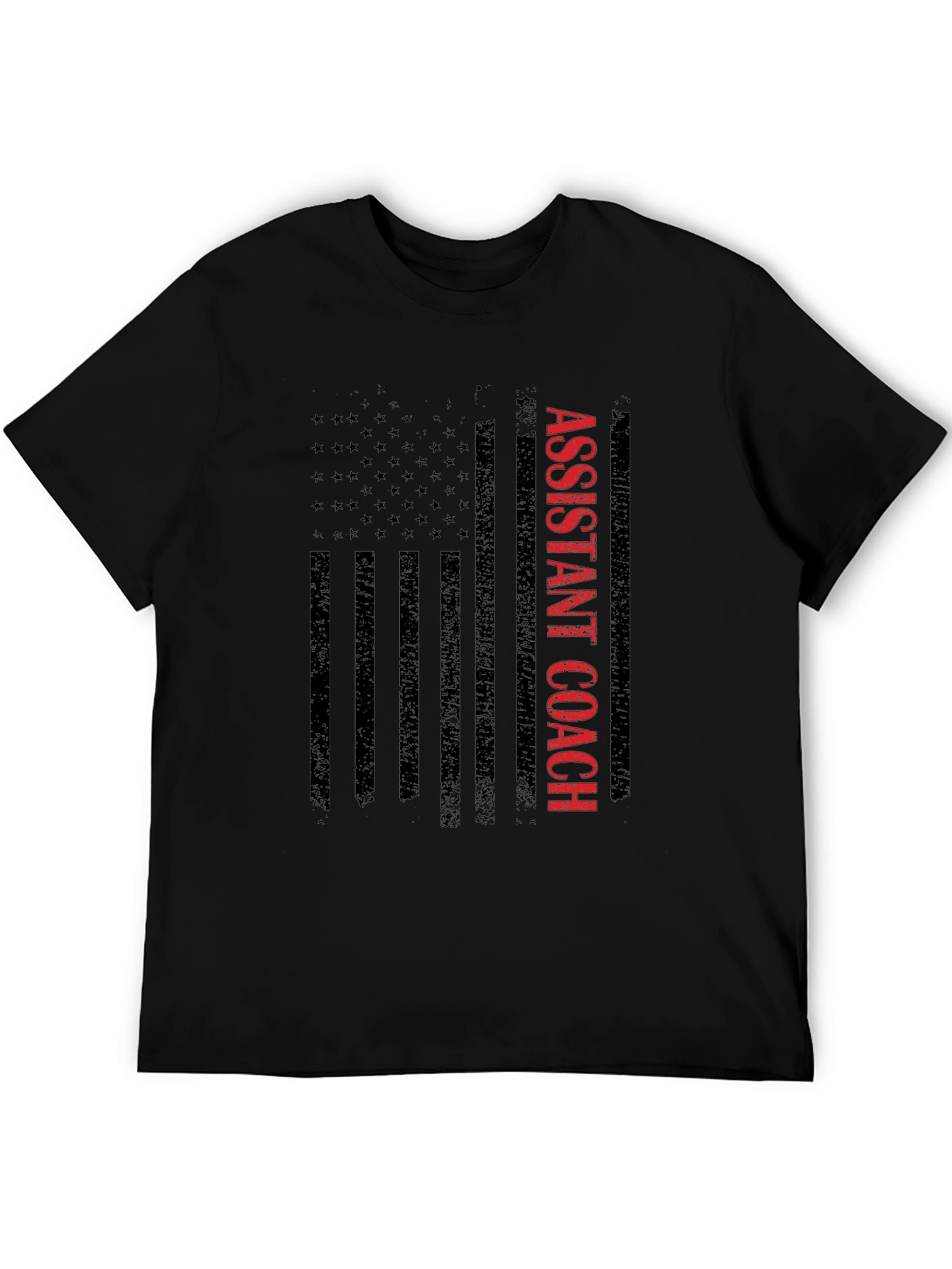 Assistant Coach US Flag Graphic Tee