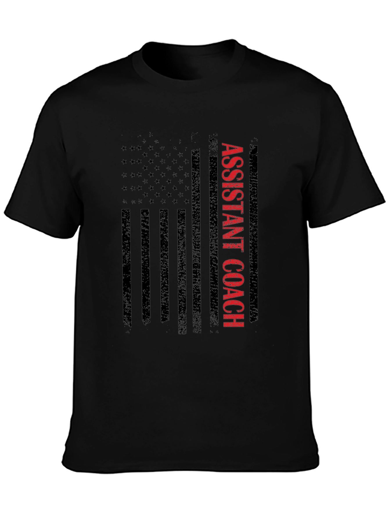 Assistant Coach US Flag Graphic Tee