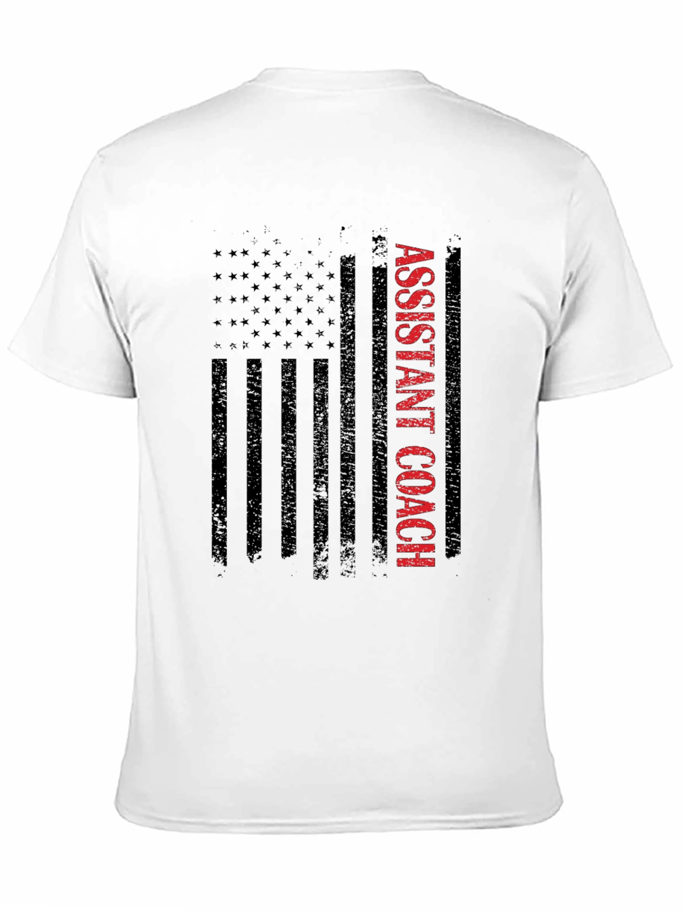 Assistant Coach US Flag Graphic Tee