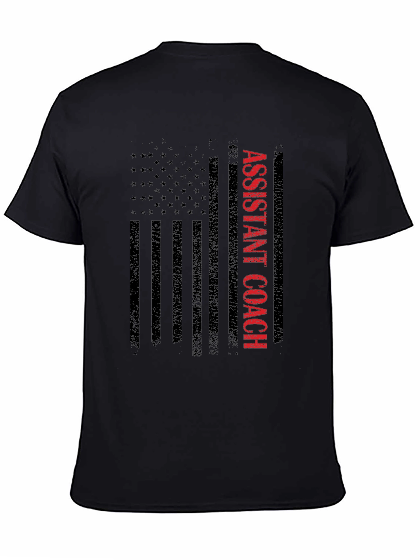Assistant Coach US Flag Graphic Tee