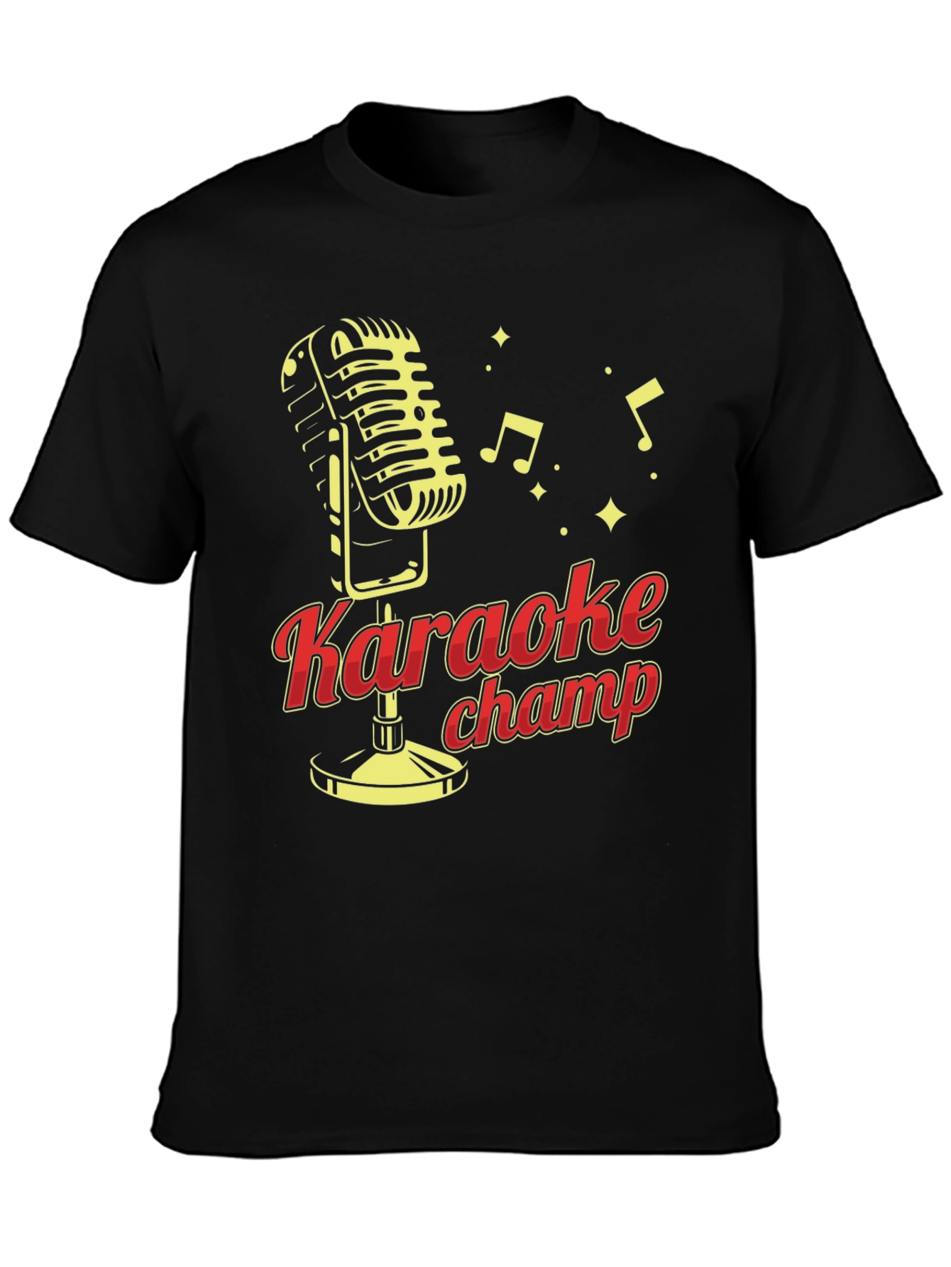 Karaoke Champ Graphic T-Shirt - Sing Your Heart Out!