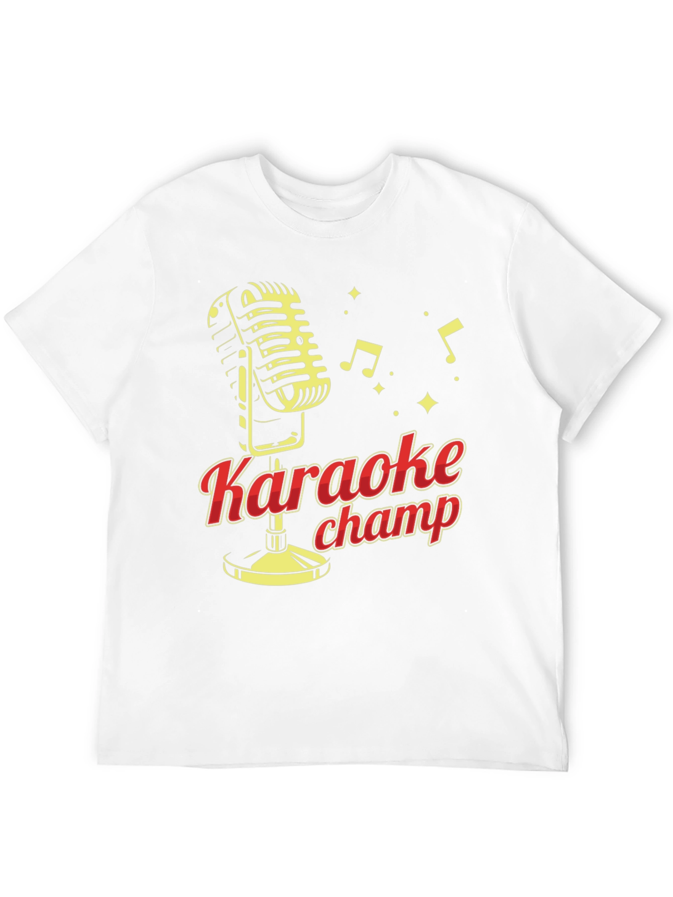 Karaoke Champ Graphic T-Shirt - Sing Your Heart Out!